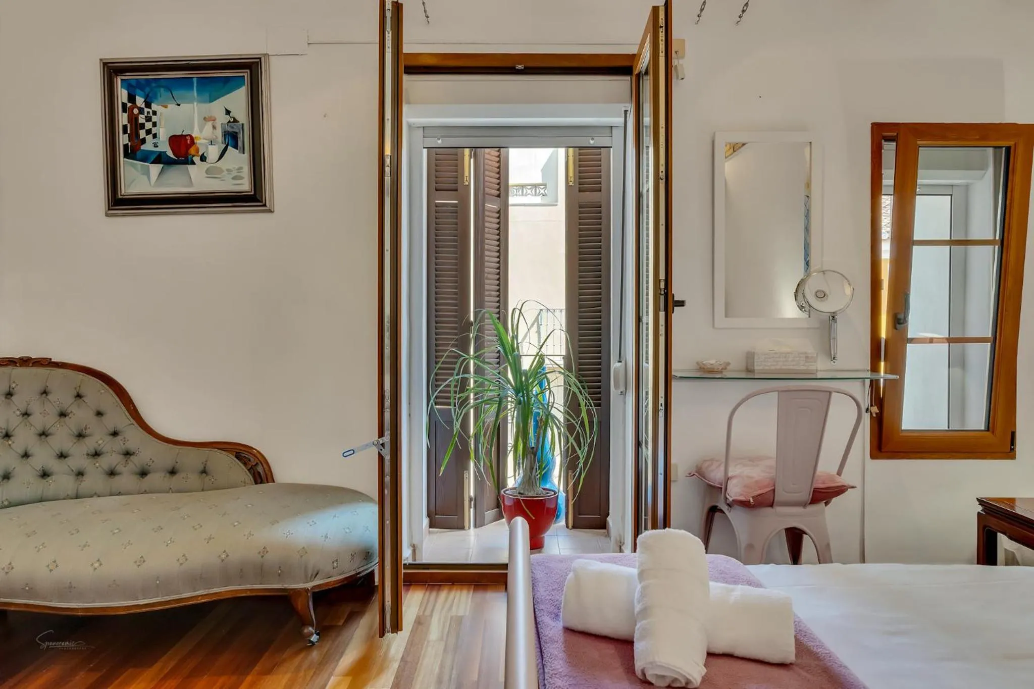 Bed in Denia Townhouse