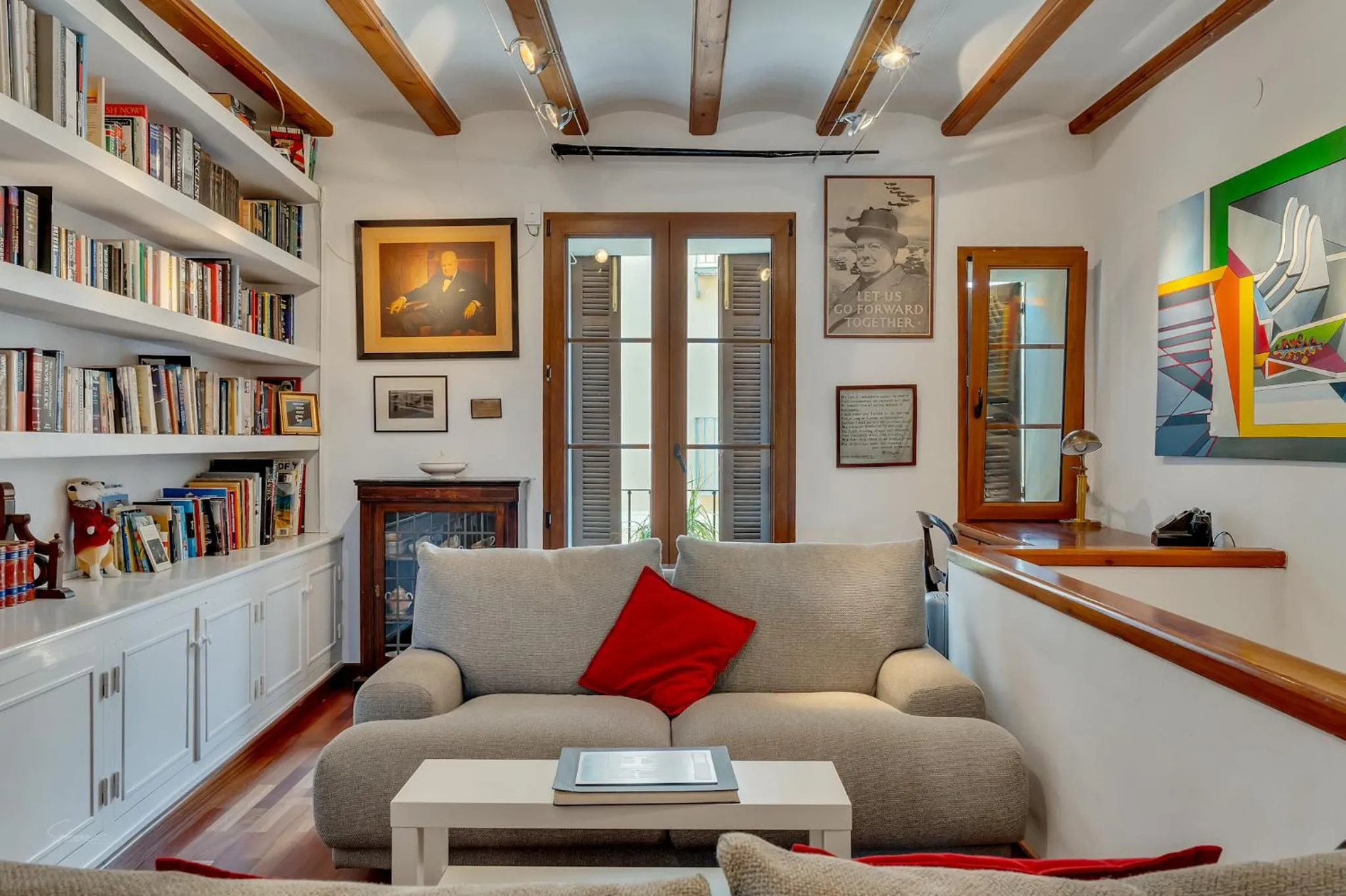 Library in Denia Townhouse