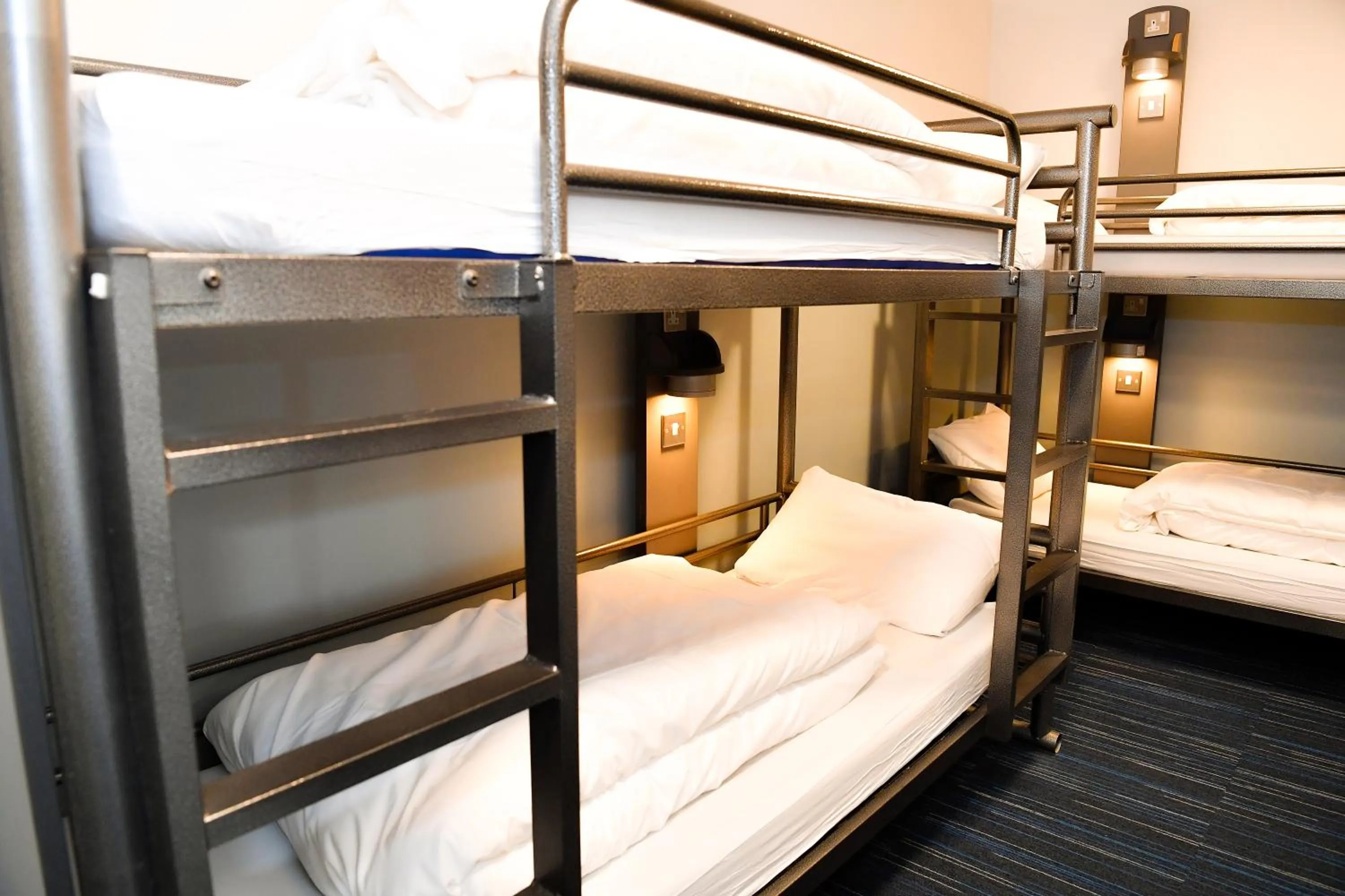 bunk bed in Kabannas London St Pancras
