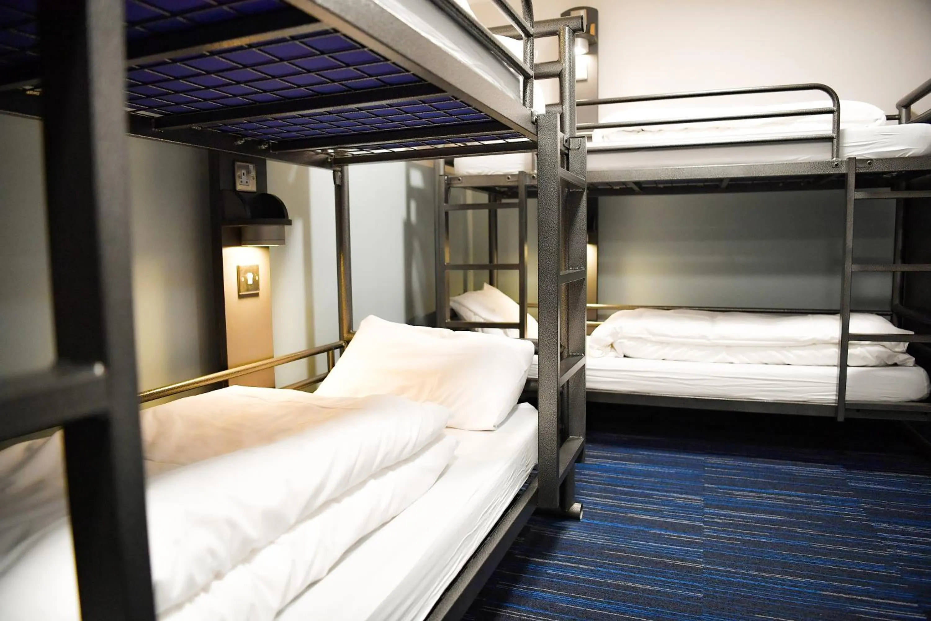 bunk bed in Kabannas London St Pancras