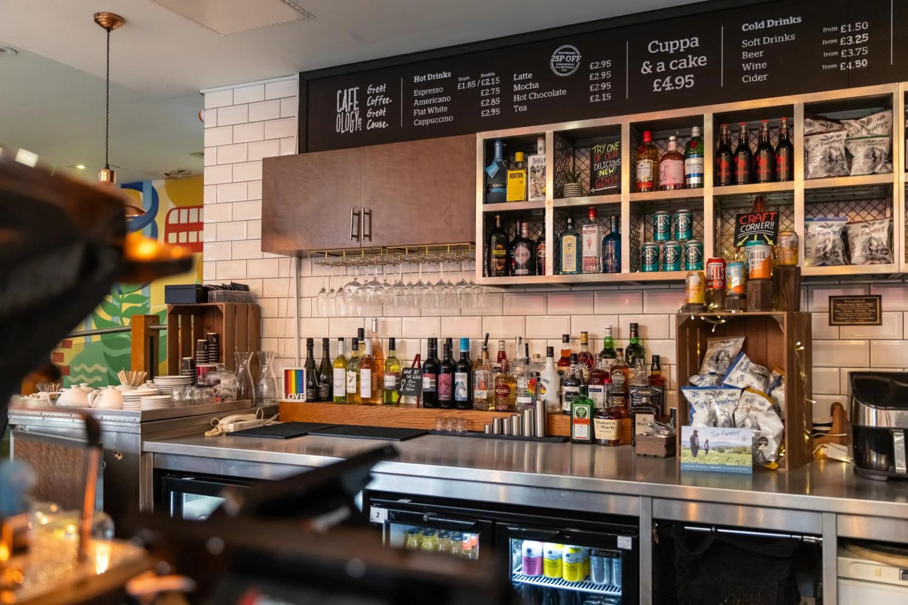 Restaurant/places to eat in Kabannas London St Pancras