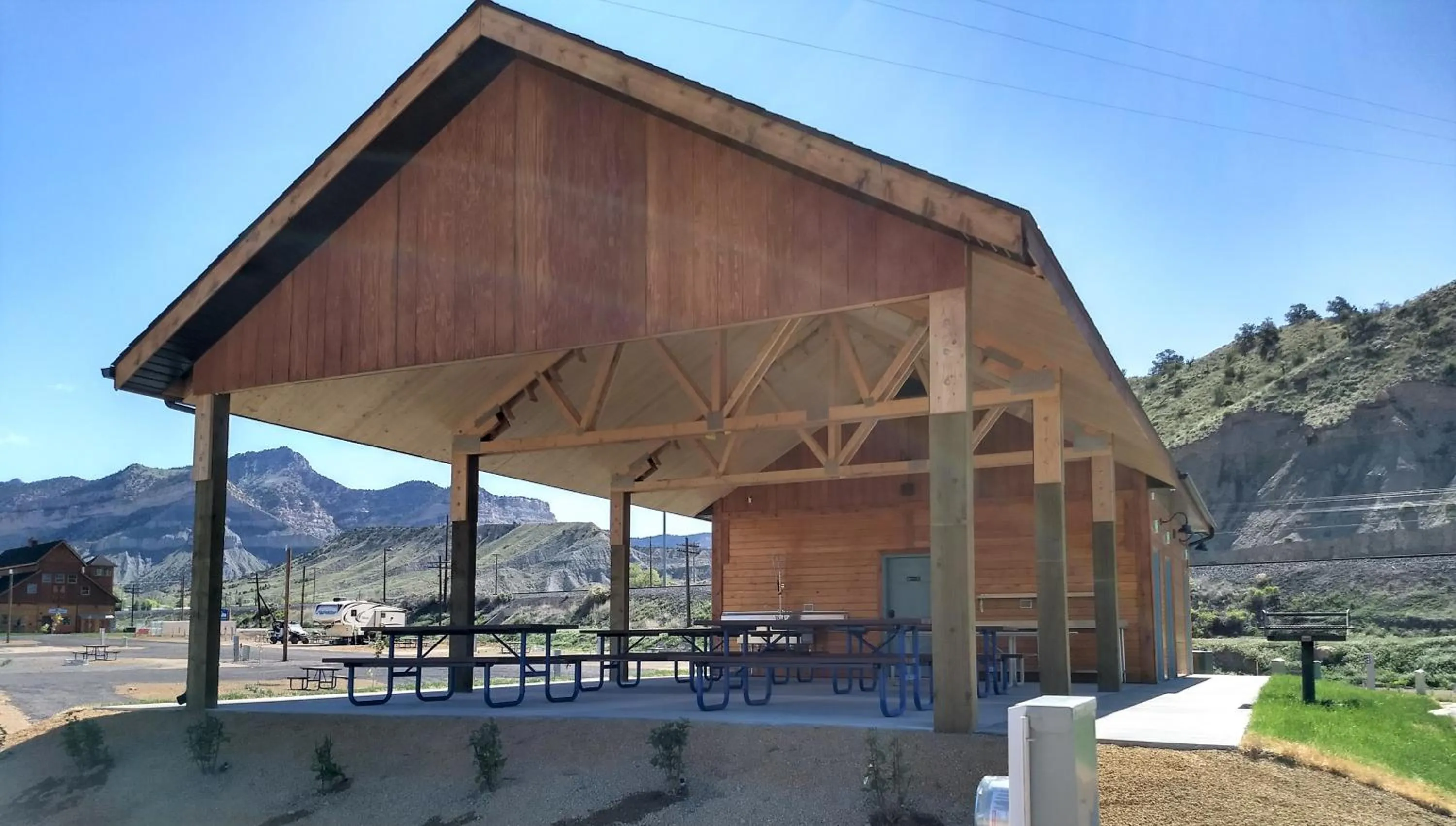 Property building in Castle Gate RV Park