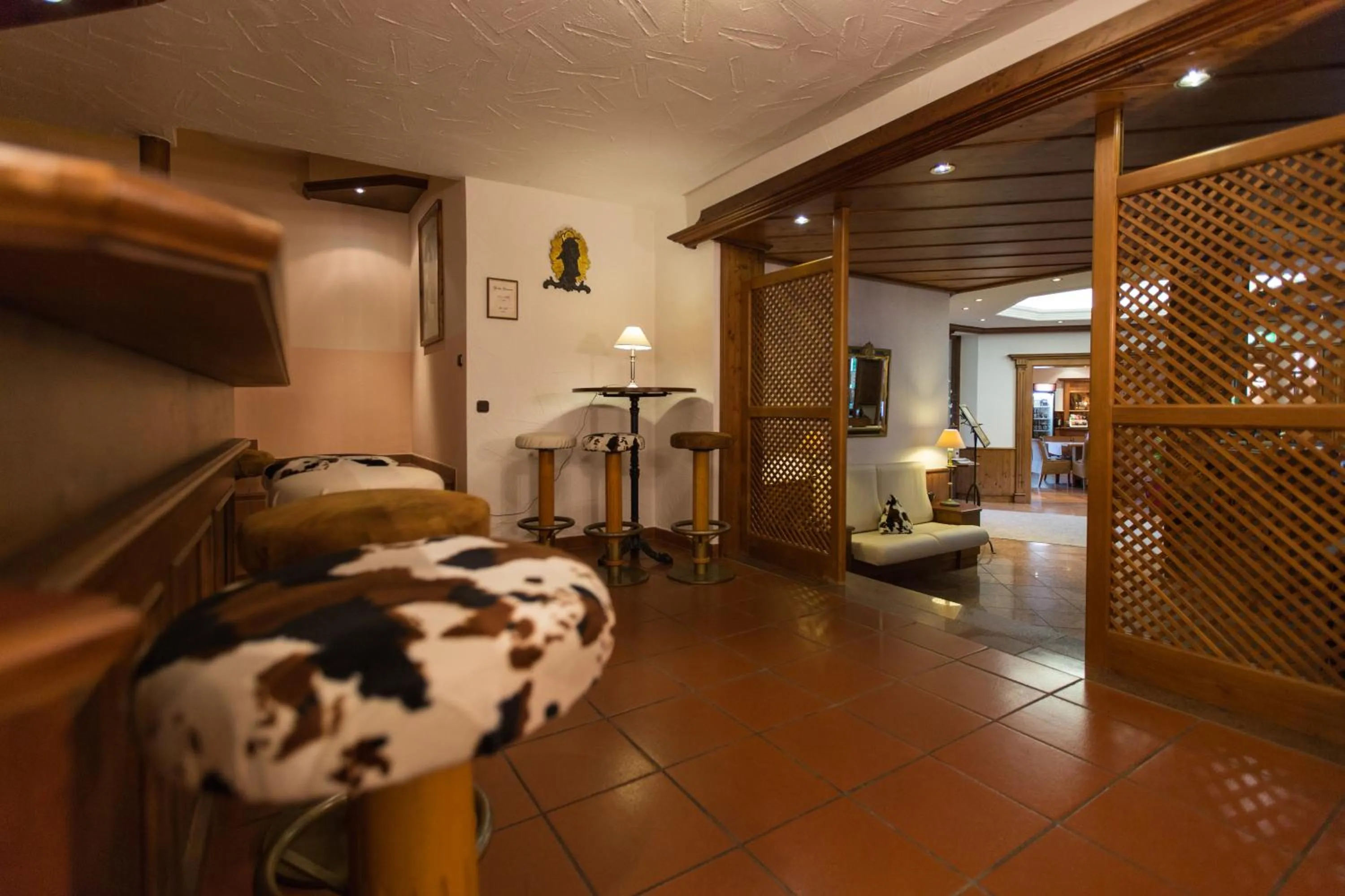 Lobby or reception in Fränkischer Hof