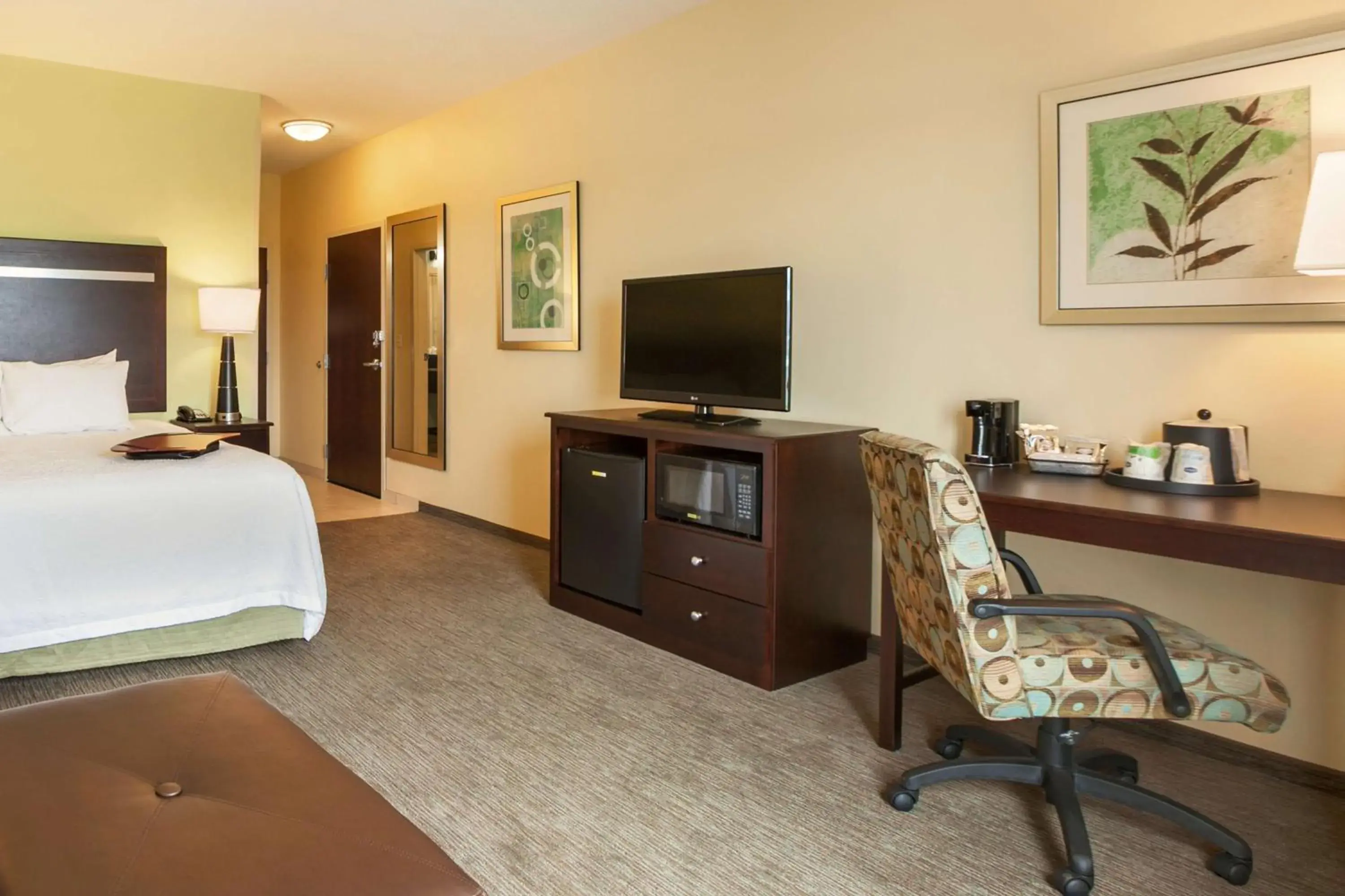 Bed in Hampton Inn Belton/Kansas City Bed in Hampton Inn Belton/Kansas City