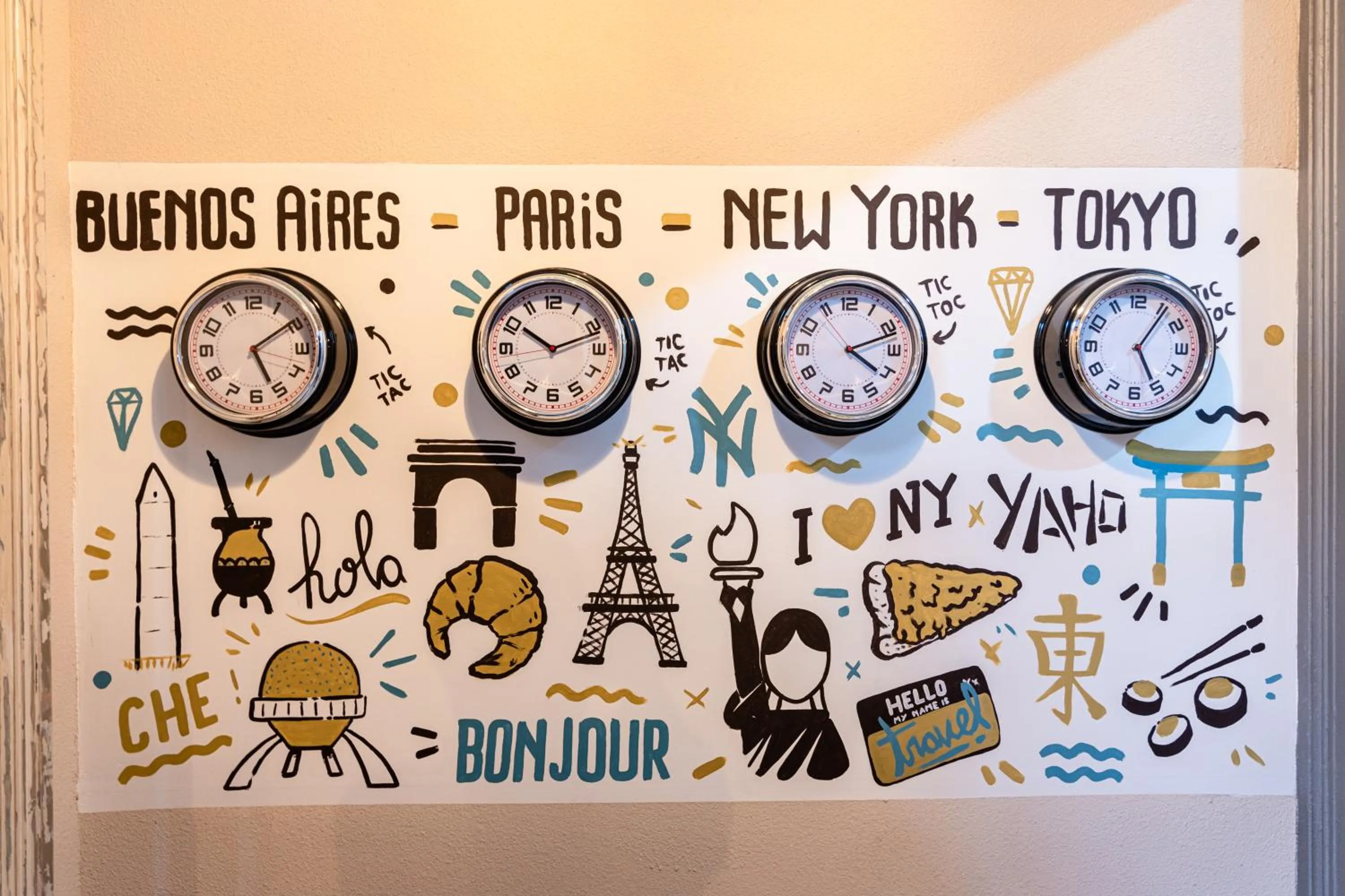 Floor plan in Che Juan Hostel BA