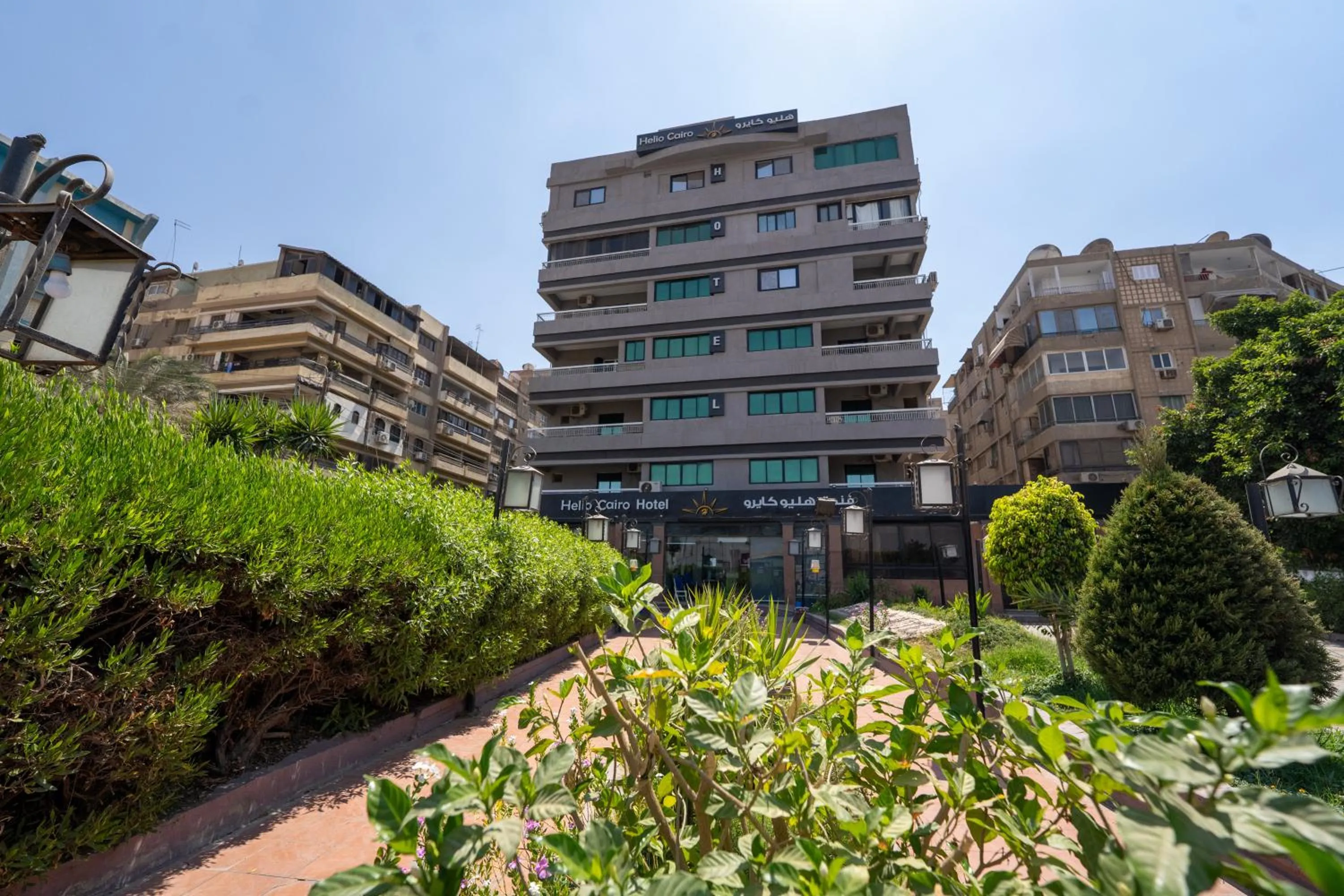 Property building in Helio Cairo Hotel