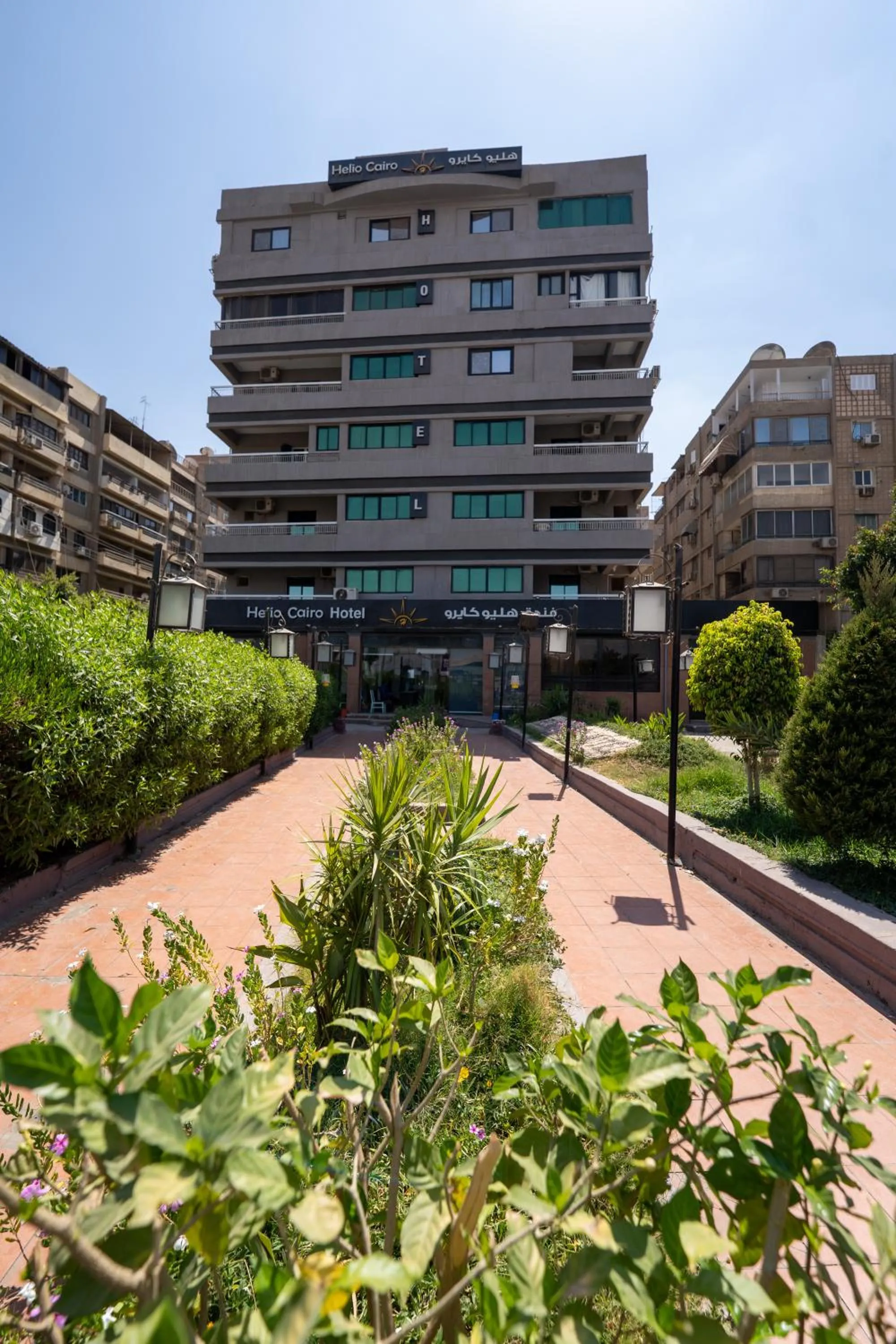Property building in Helio Cairo Hotel