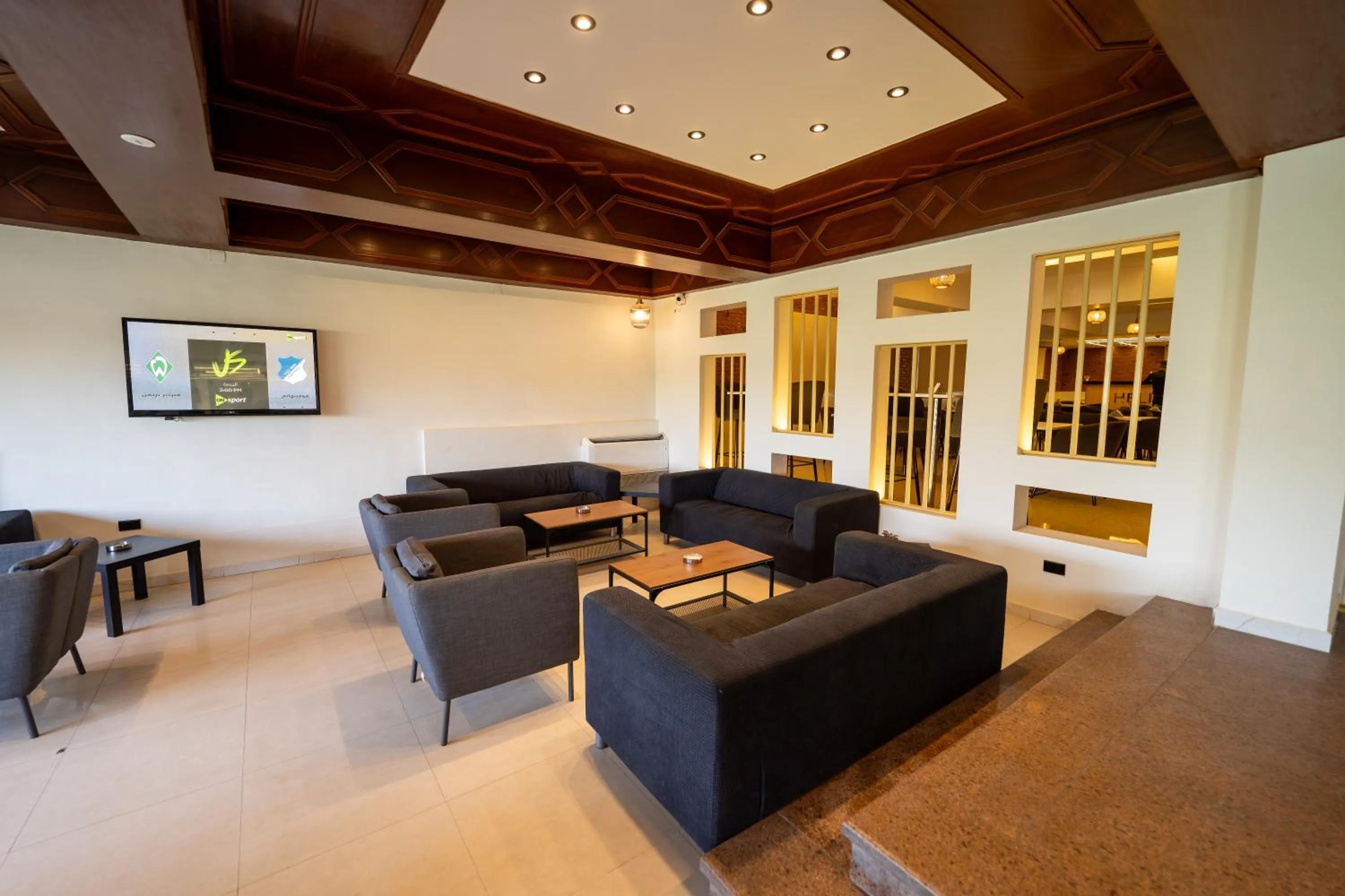 Lobby or reception in Helio Cairo Hotel