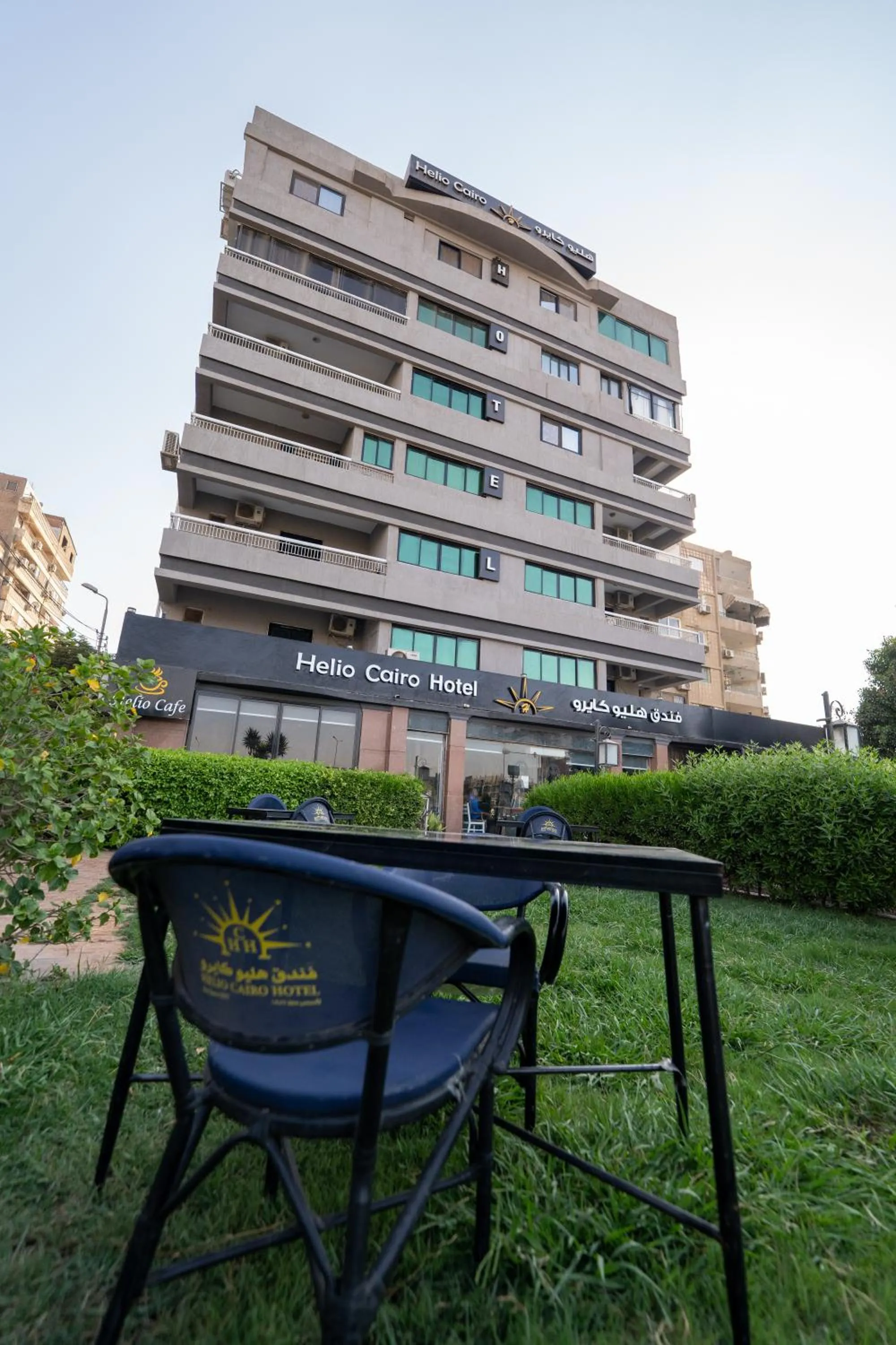 Property building in Helio Cairo Hotel