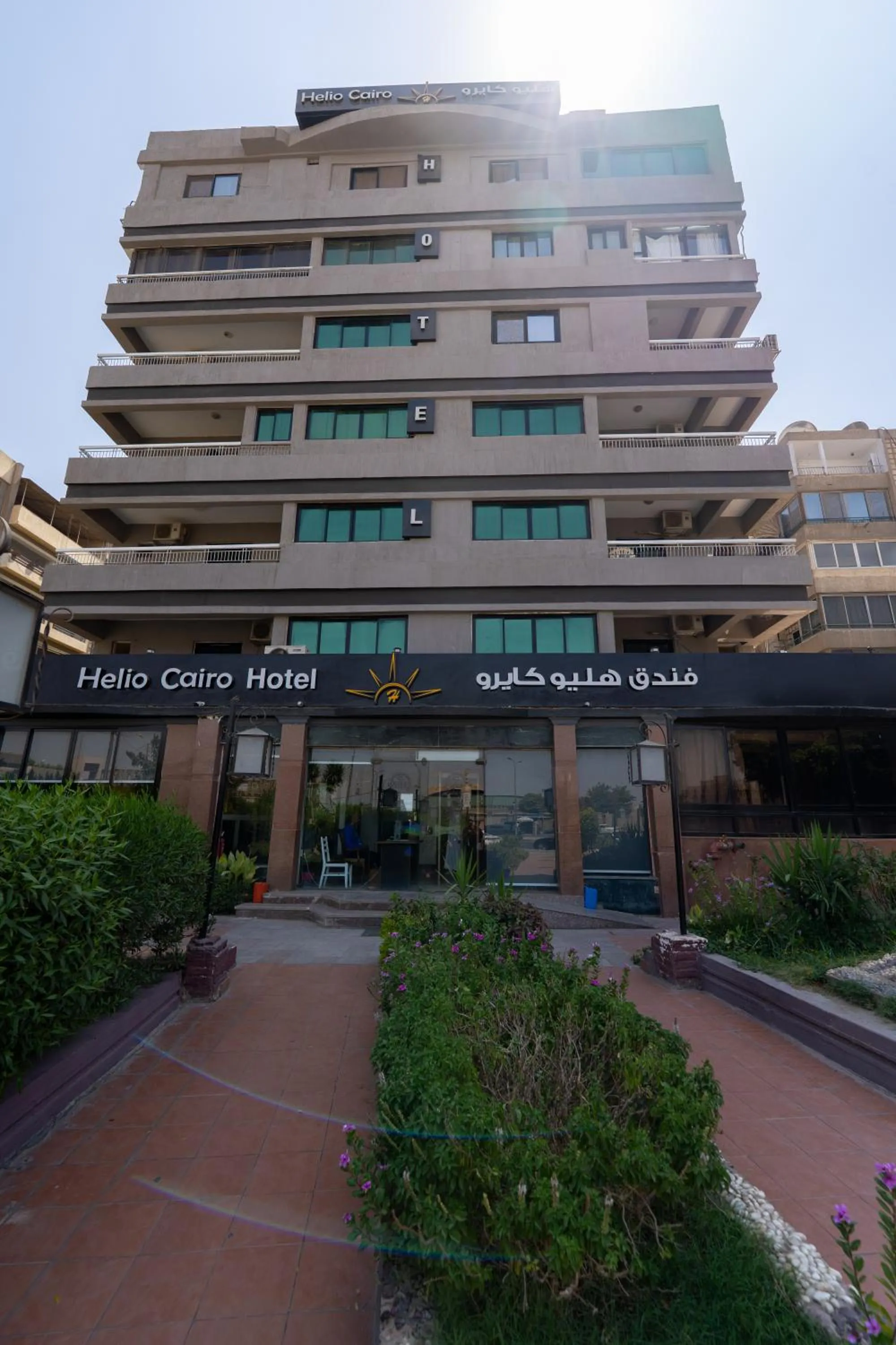 Property building in Helio Cairo Hotel