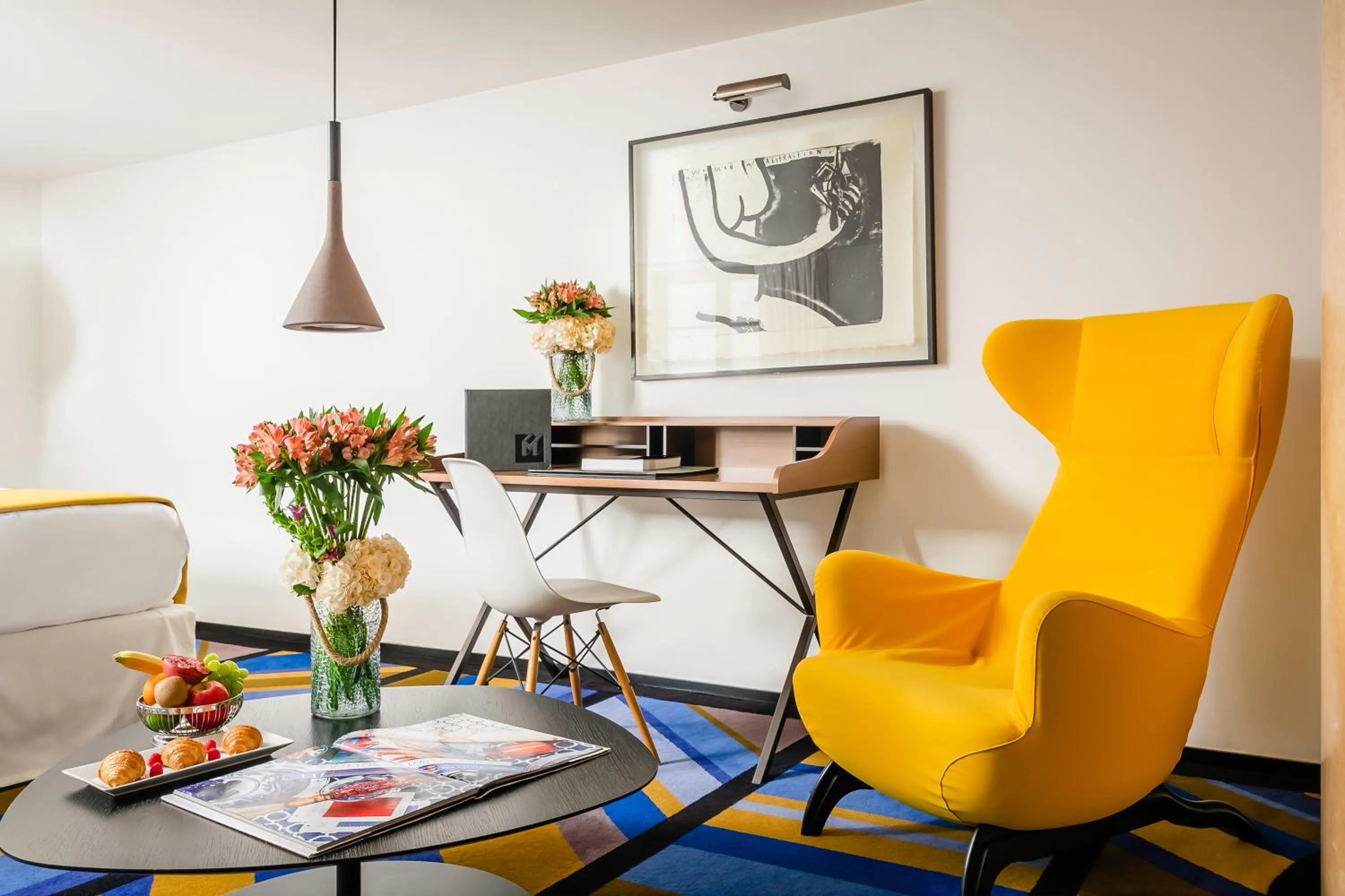 Seating area in Hôtel du Ministère