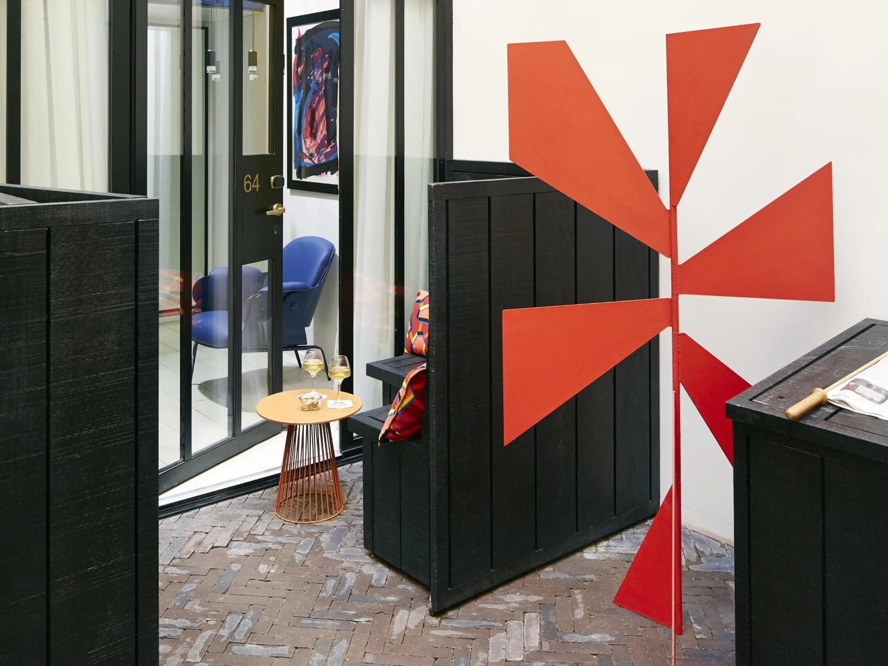 Balcony/Terrace in Hôtel du Ministère