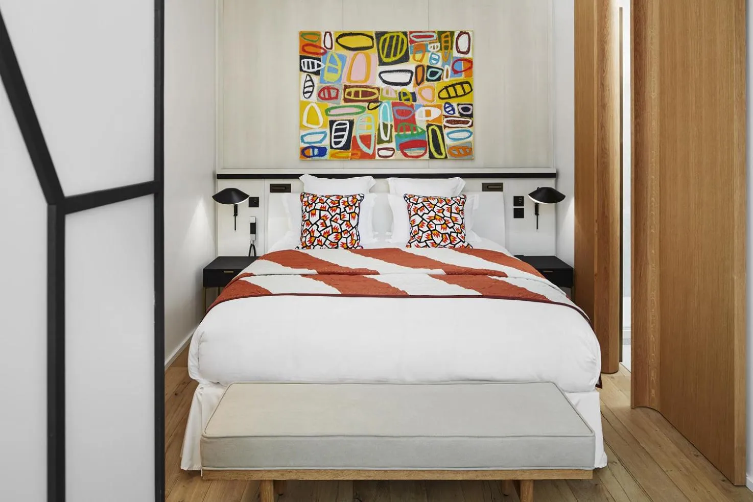 Bedroom, Bed in Hôtel du Ministère