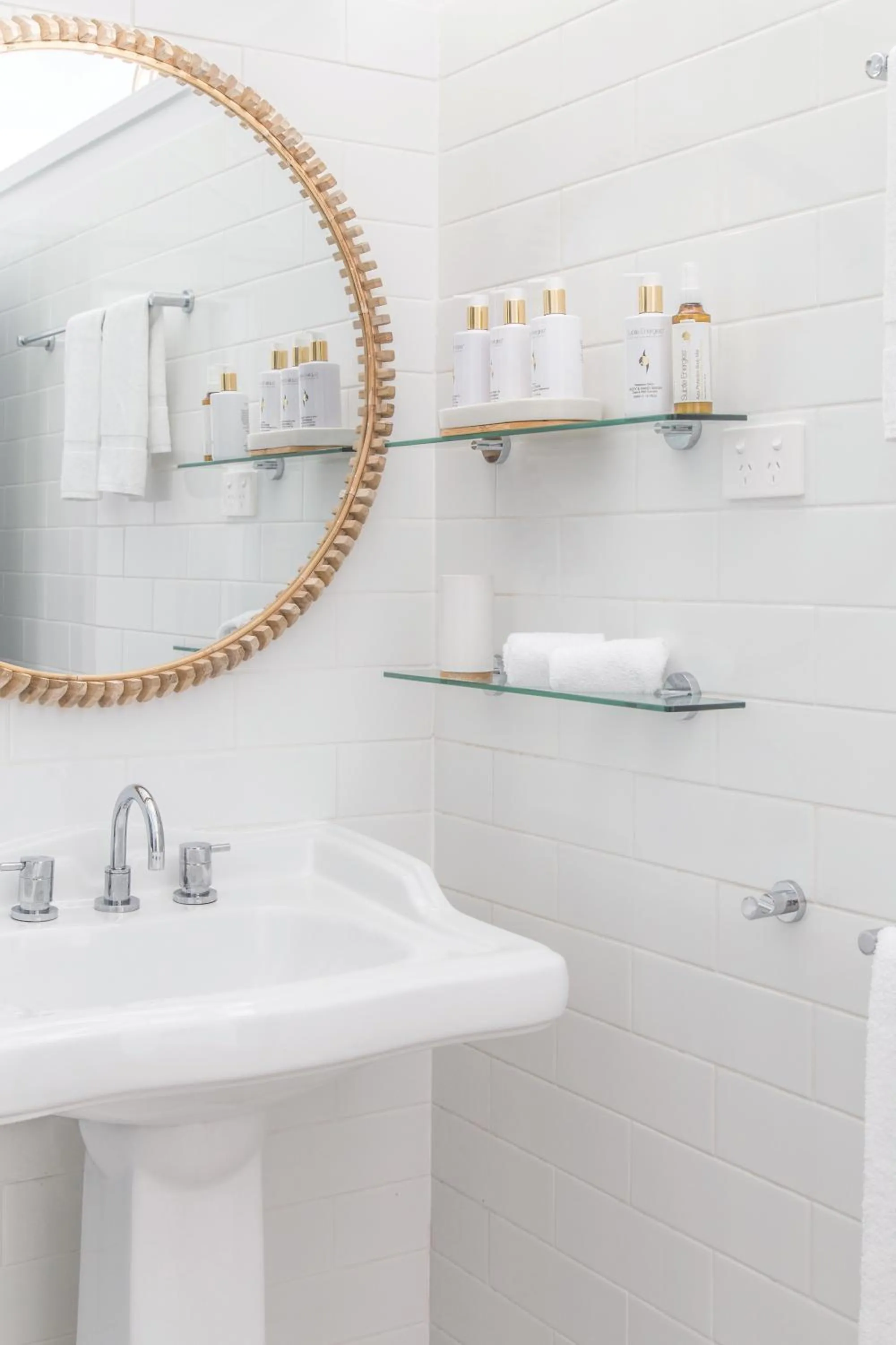 Bathroom in Elysian Luxury Eco Island Retreat