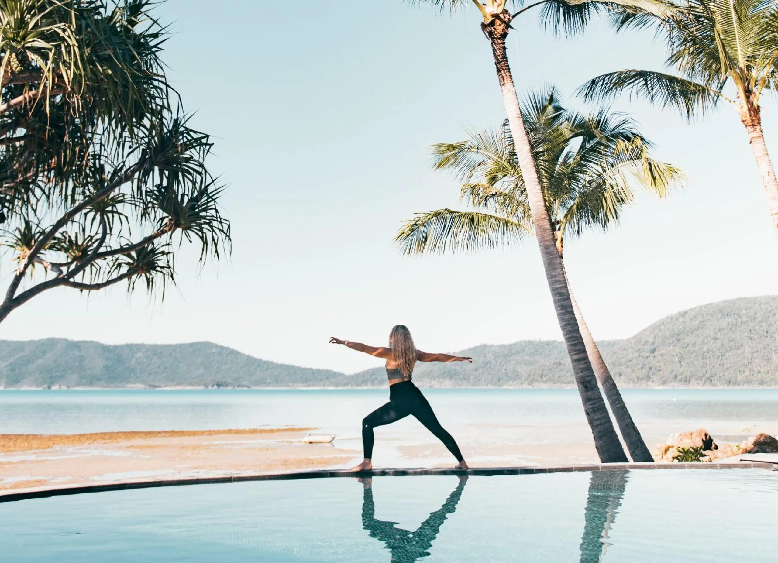 Swimming pool in Elysian Luxury Eco Island Retreat