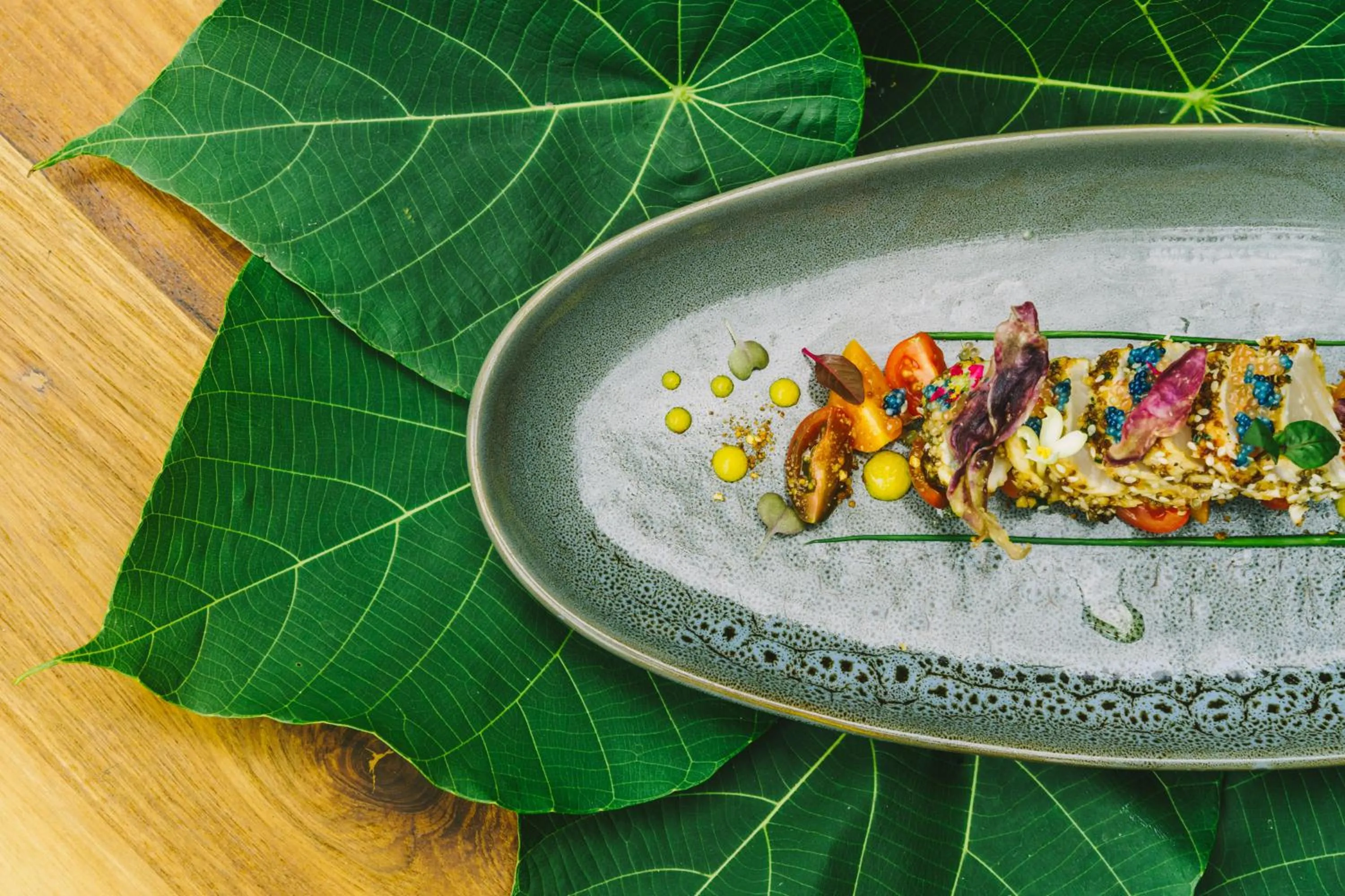 Food and drinks in Elysian Luxury Eco Island Retreat