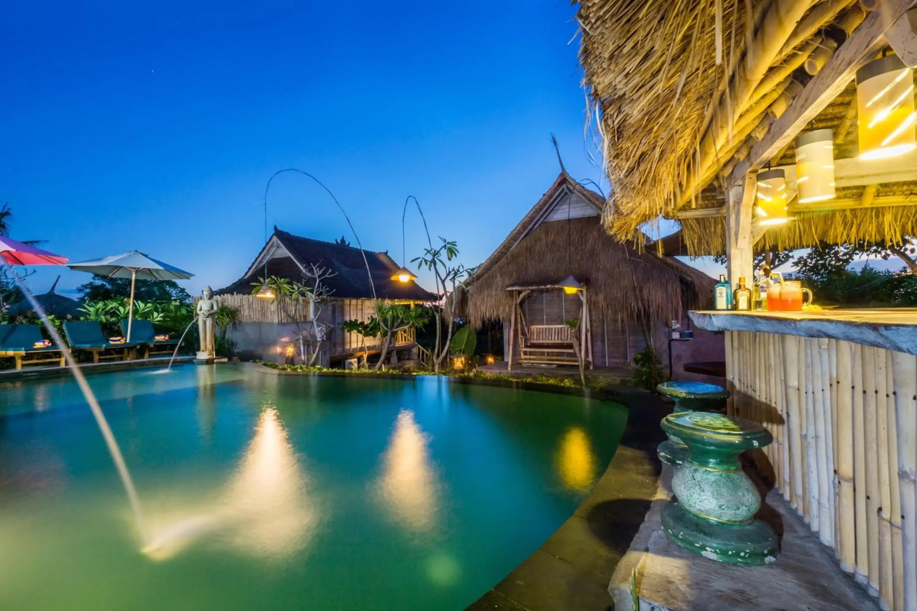 Swimming pool in The Dafish Ceningan Swimming pool in The Dafish Ceningan