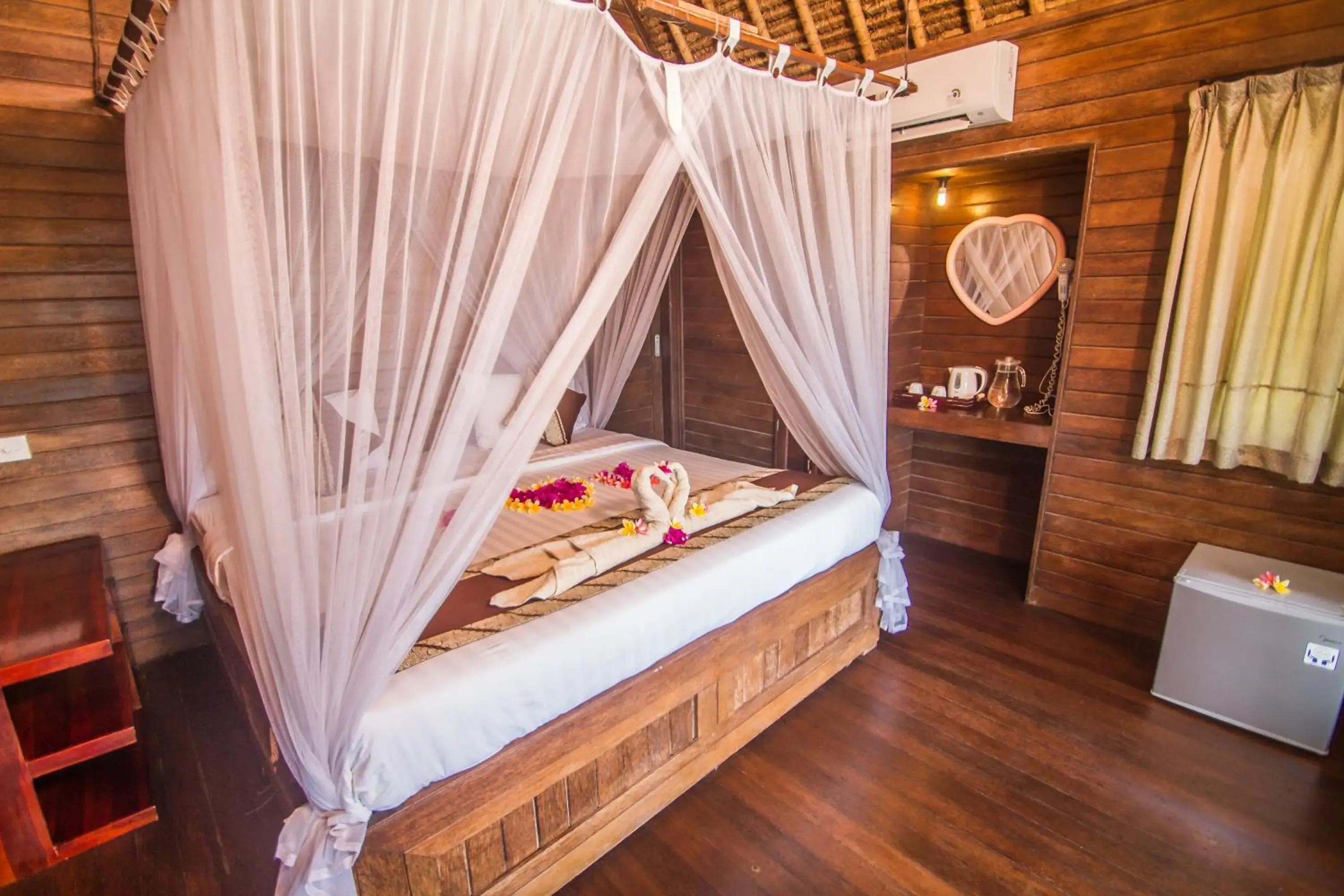 Bed in The Dafish Ceningan Bed in The Dafish Ceningan