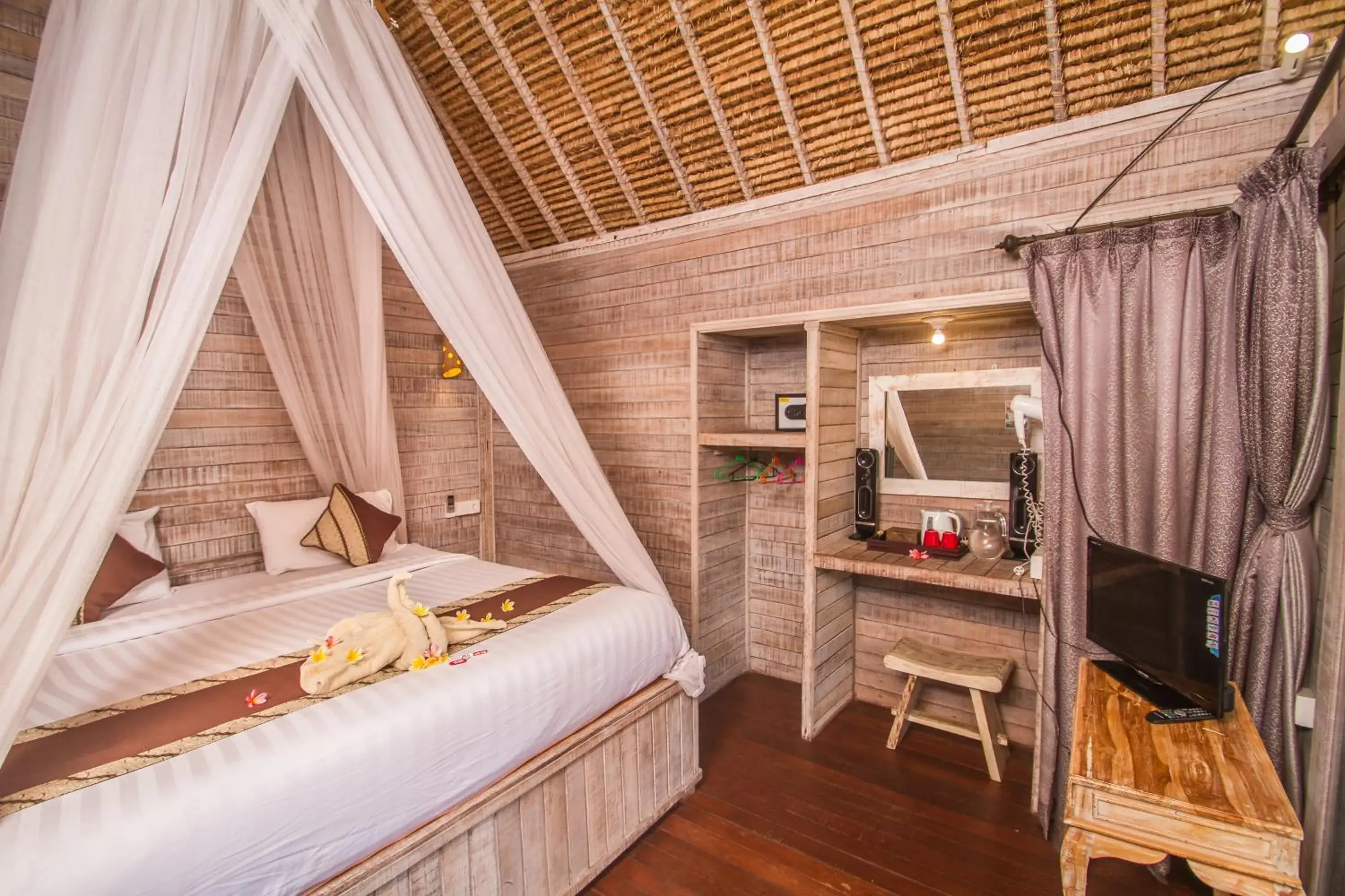 Bedroom, Bed in The Dafish Ceningan Bedroom, Bed in The Dafish Ceningan