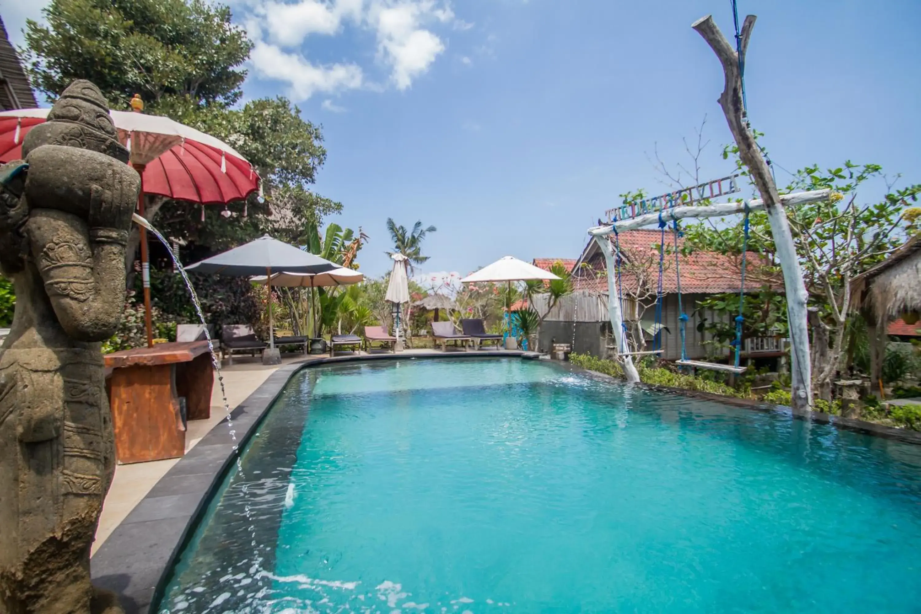 Swimming pool in The Dafish Ceningan Swimming pool in The Dafish Ceningan