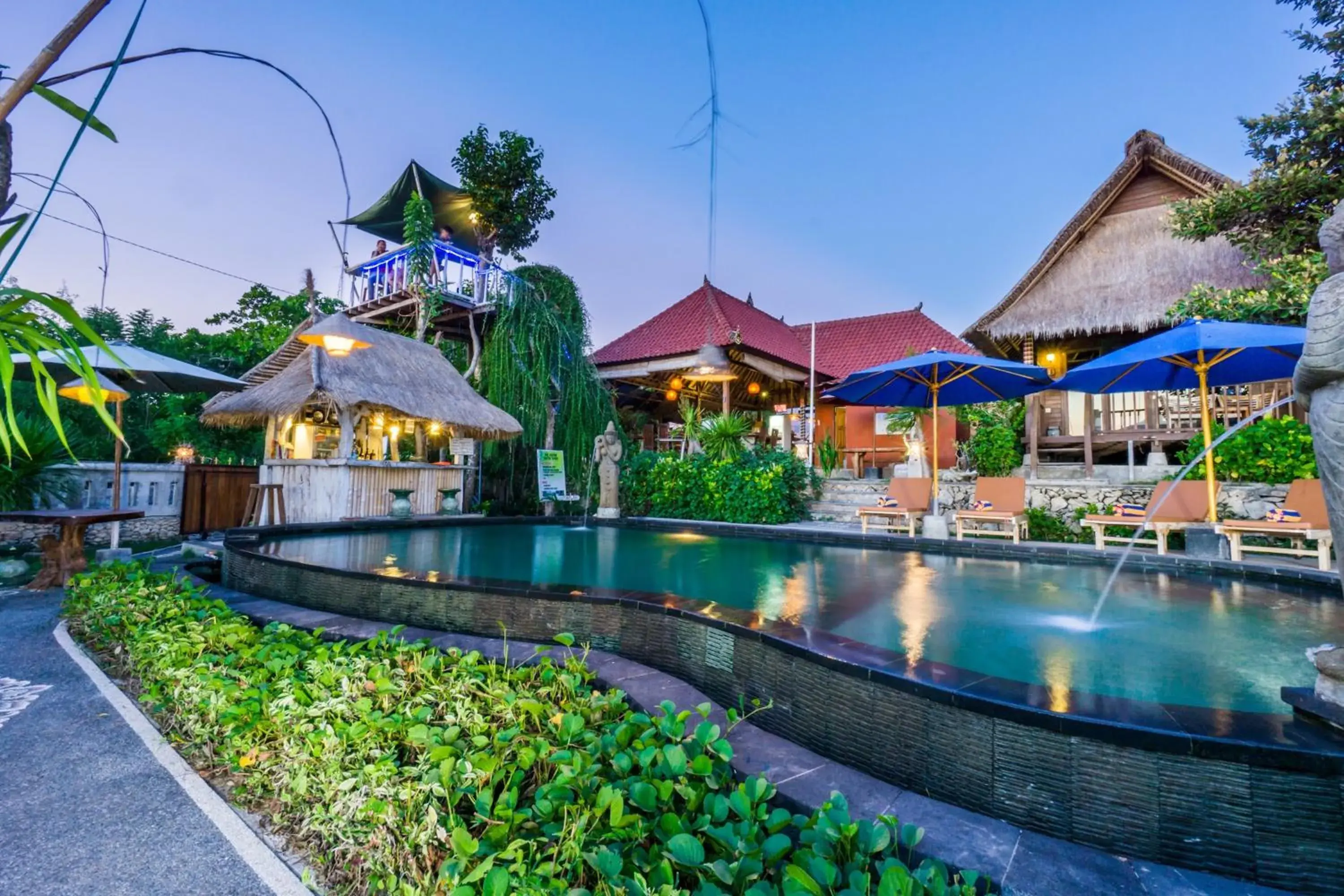 Swimming pool in The Dafish Ceningan Swimming pool in The Dafish Ceningan