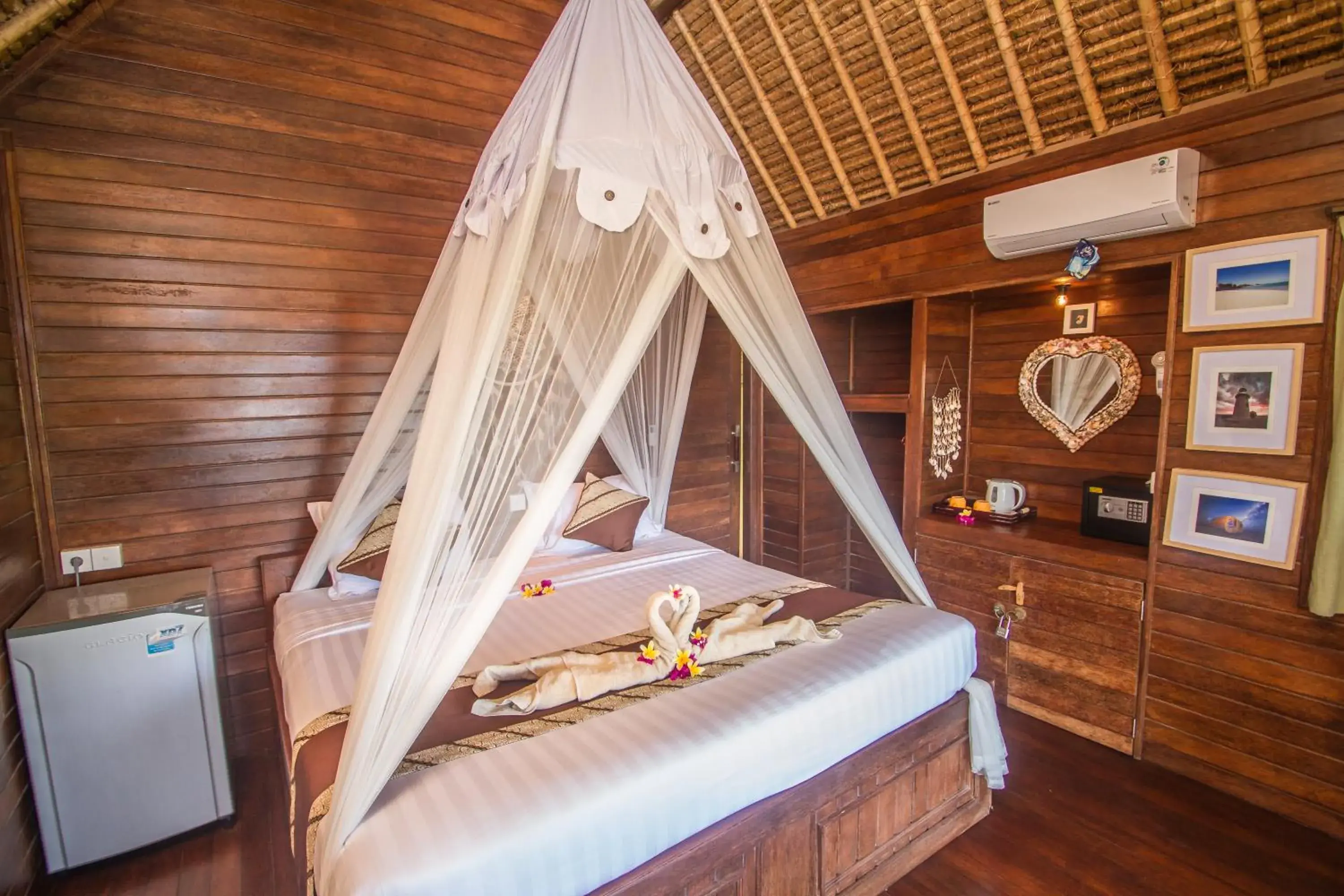 Bed in The Dafish Ceningan Bed in The Dafish Ceningan