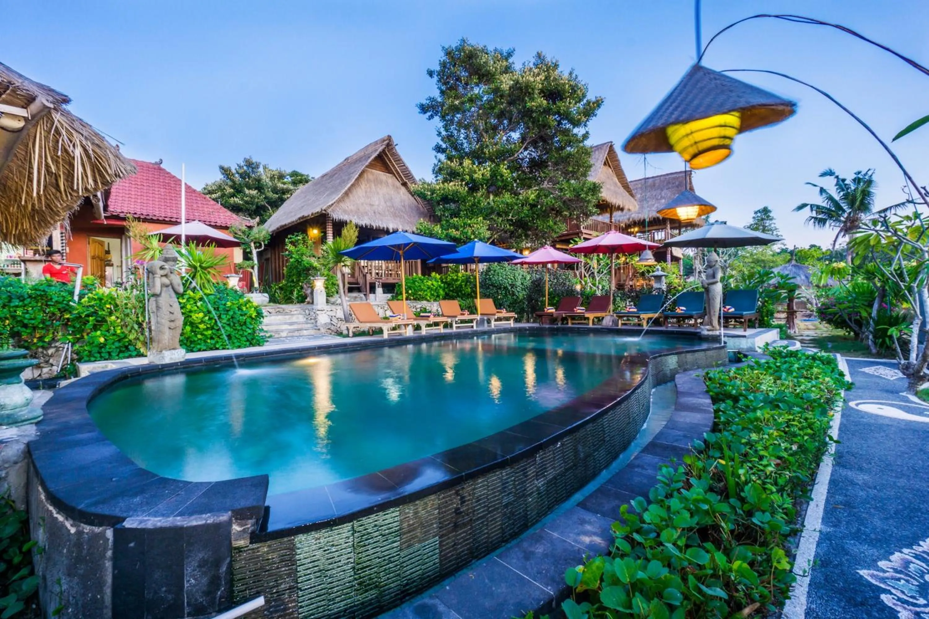 Swimming pool in The Dafish Ceningan