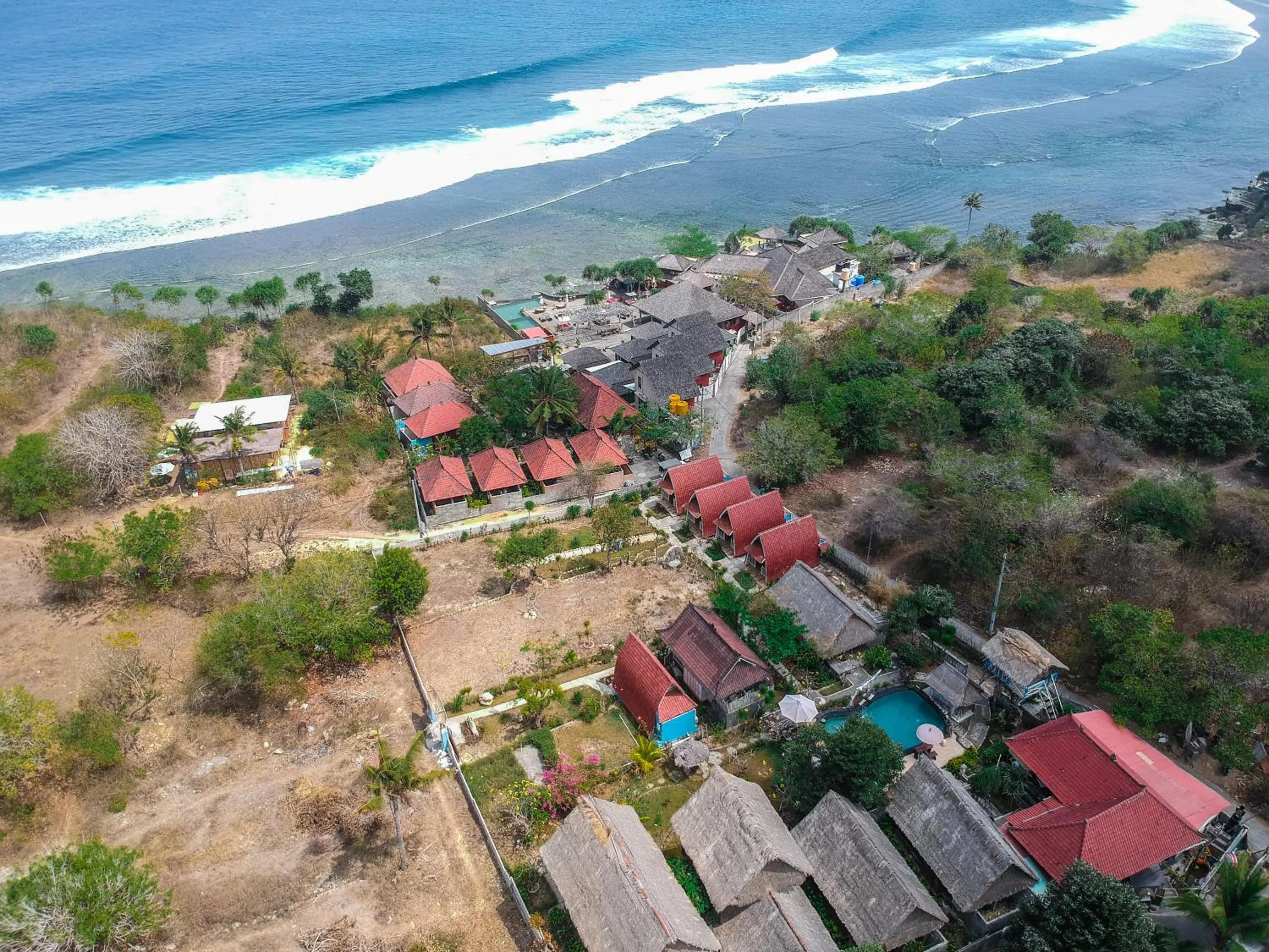 Bird's eye view in The Dafish Ceningan