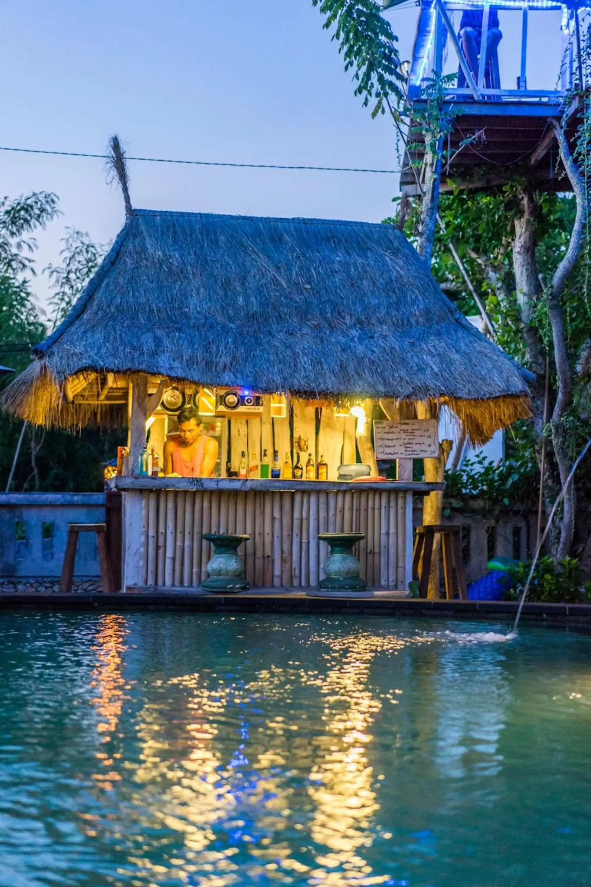 Lounge or bar in The Dafish Ceningan Lounge or bar in The Dafish Ceningan