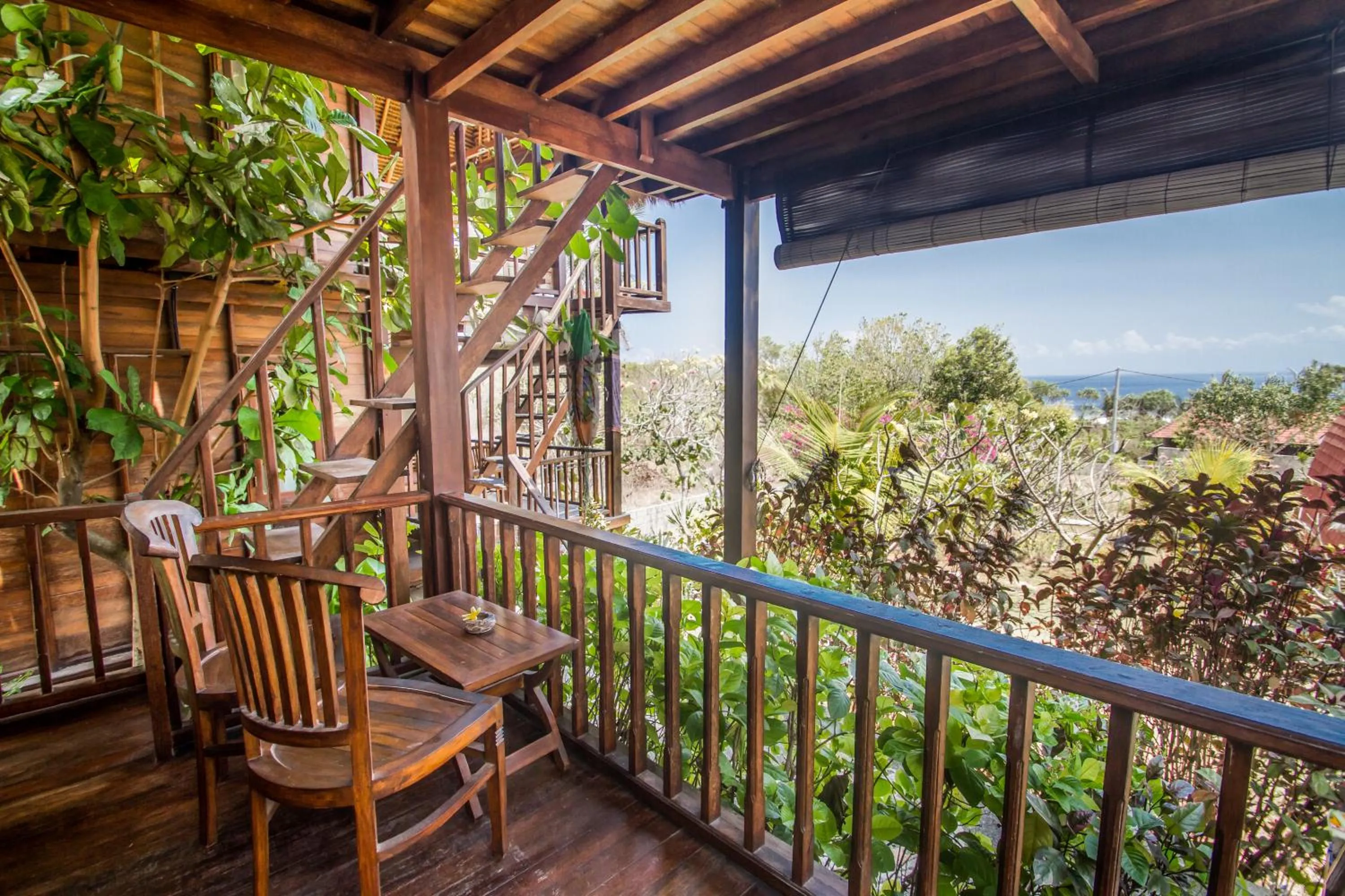 Patio in The Dafish Ceningan