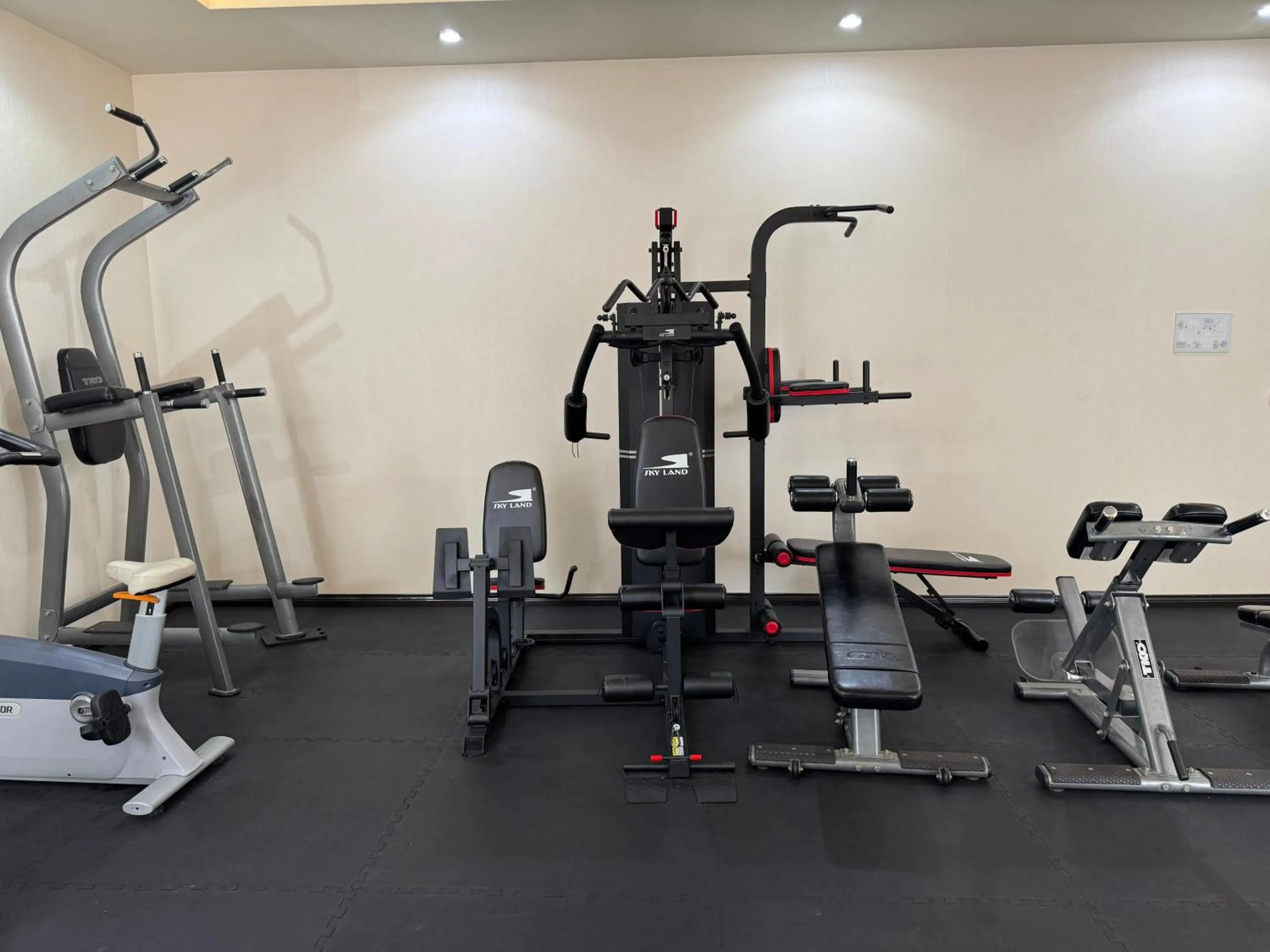 Fitness centre/facilities in Nehal Hotel