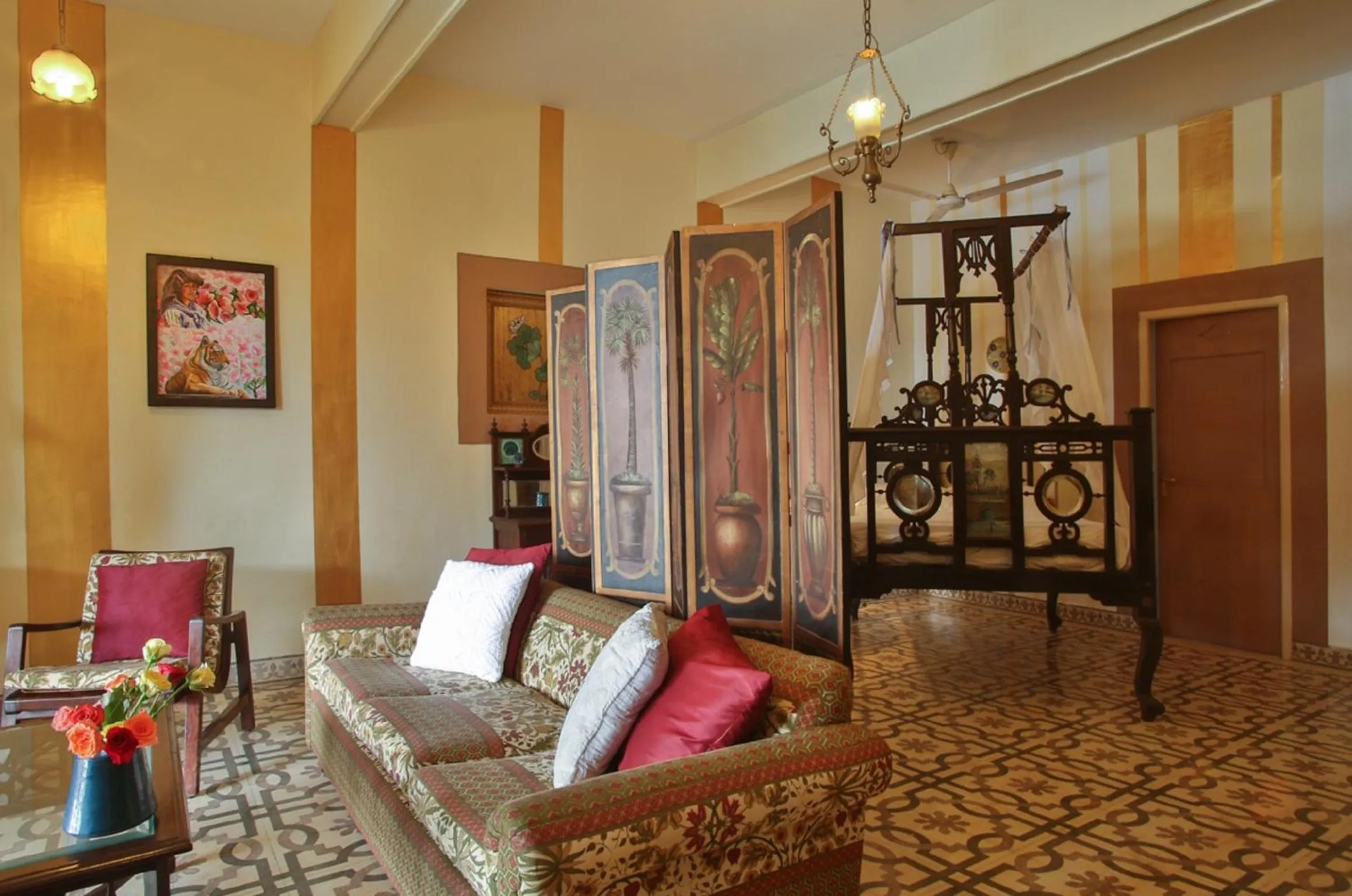 Communal lounge/ TV room in Casa Britona