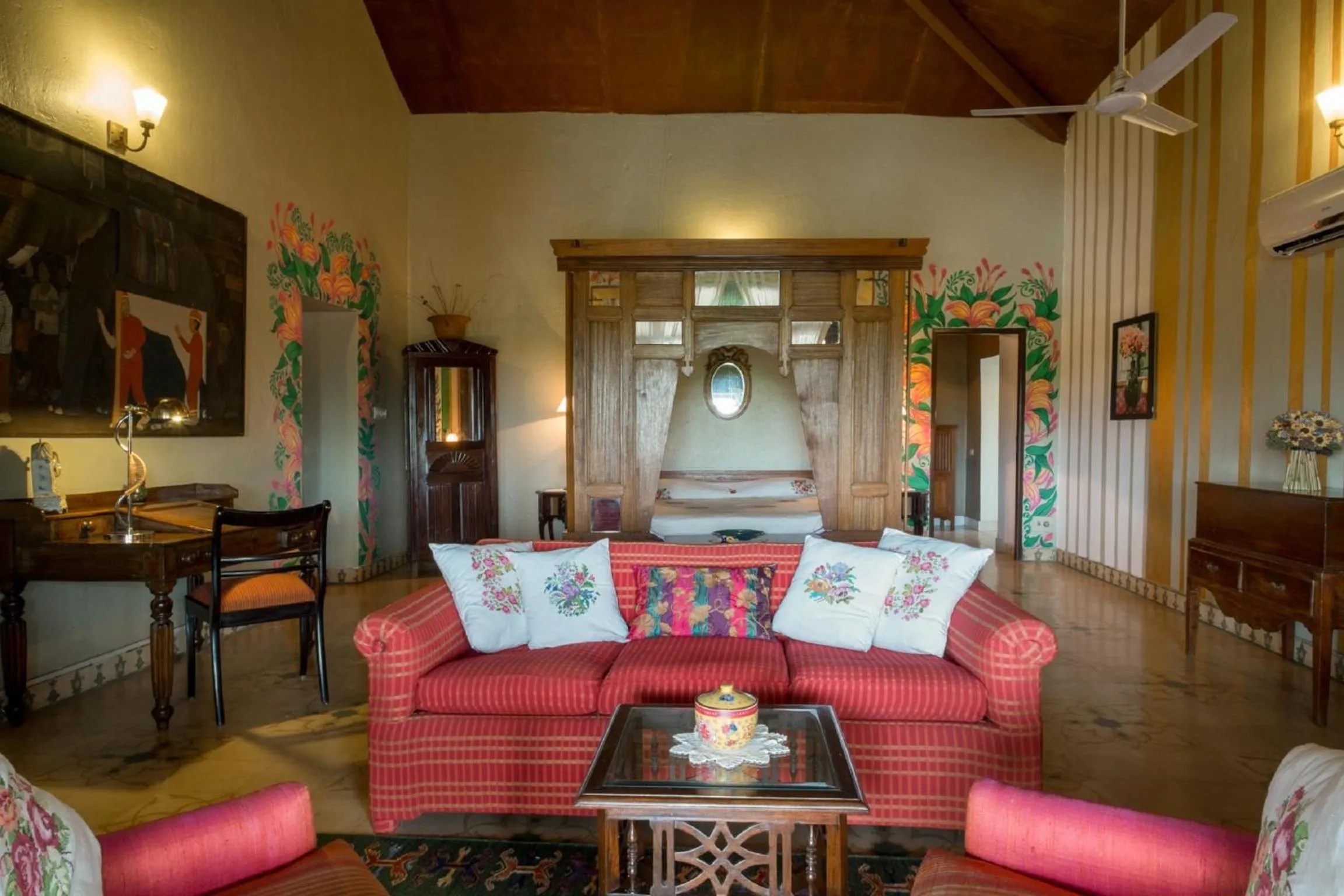 Communal lounge/ TV room in Casa Britona