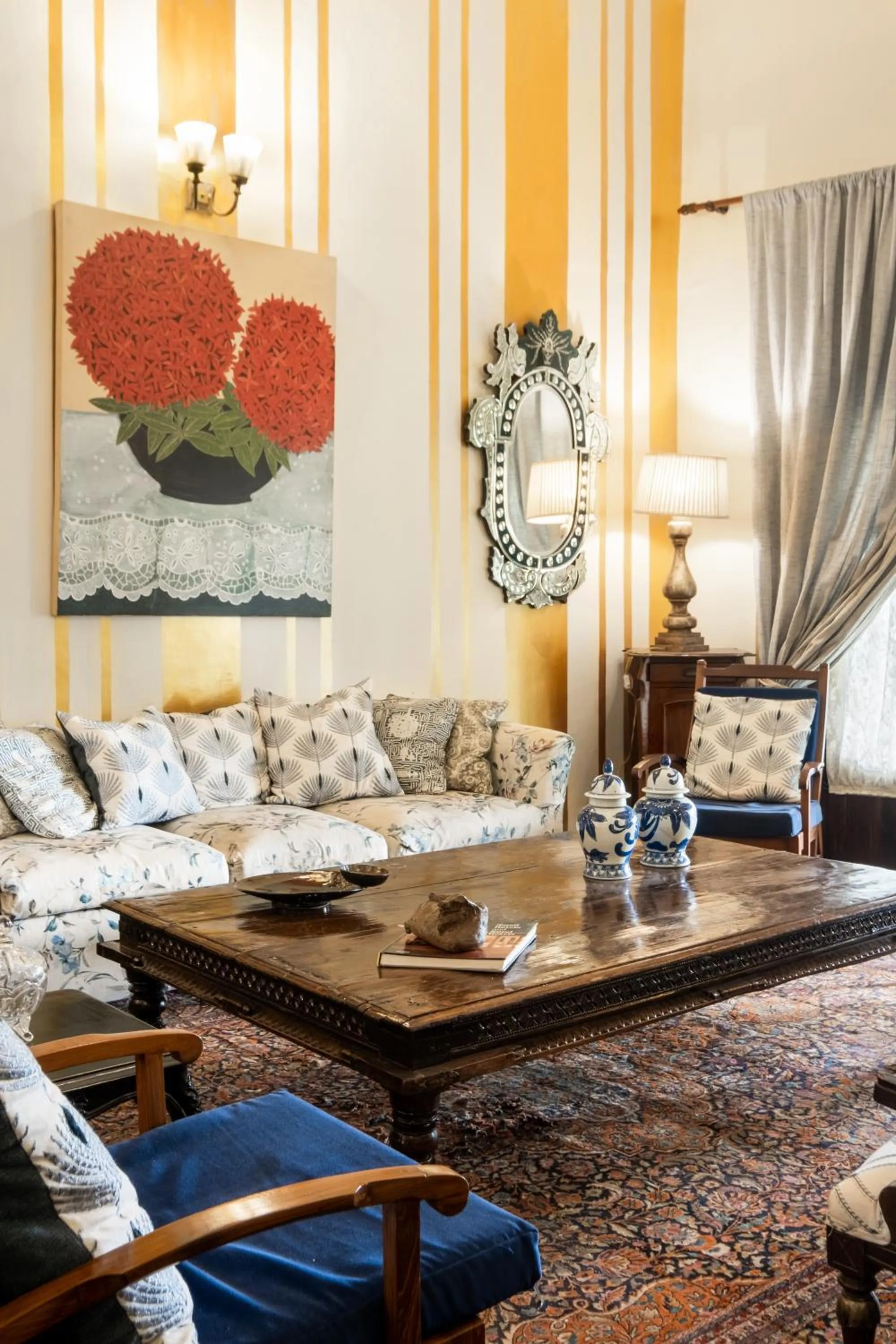 Seating area in Casa Britona