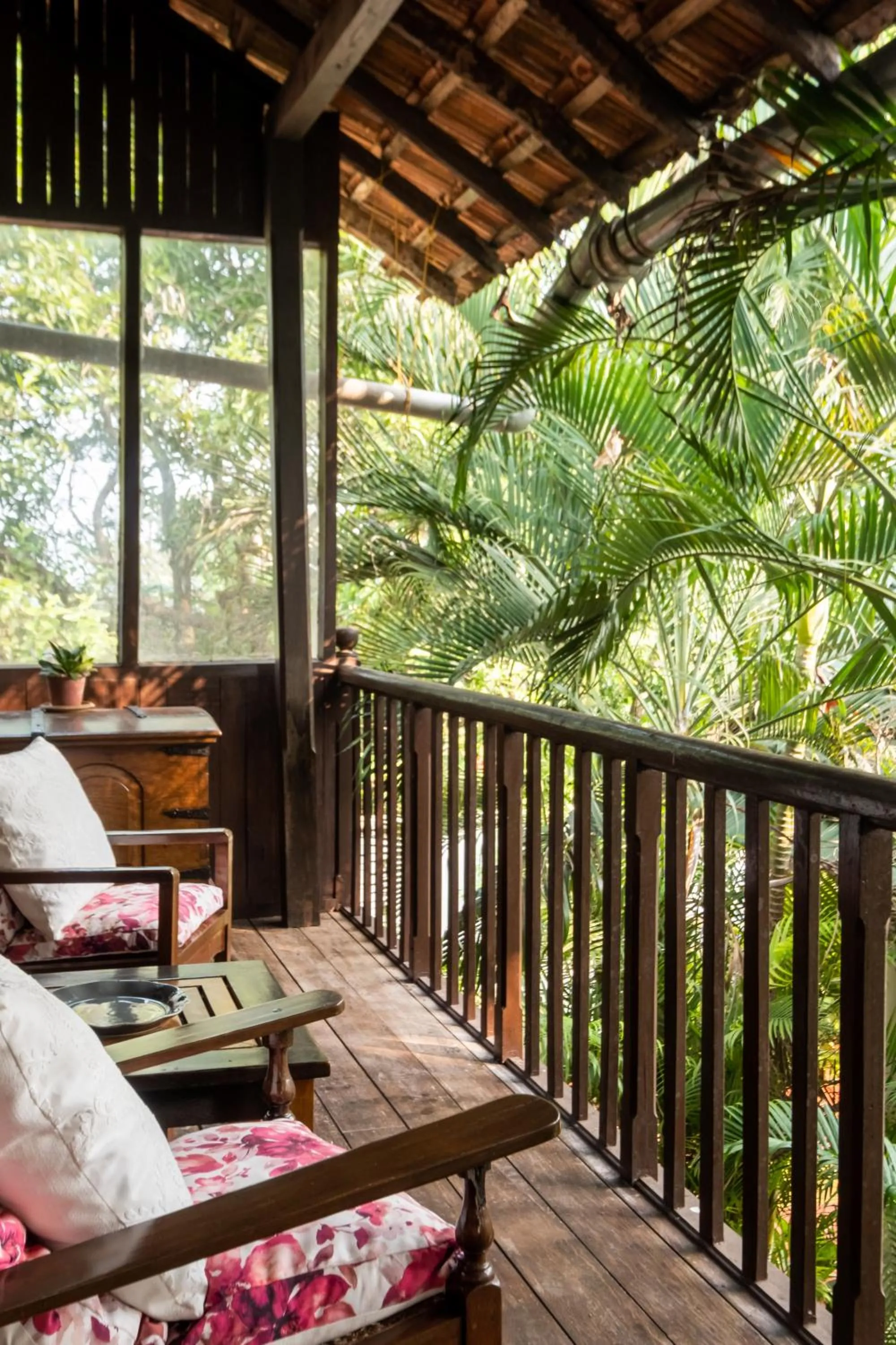 Seating area in Casa Britona