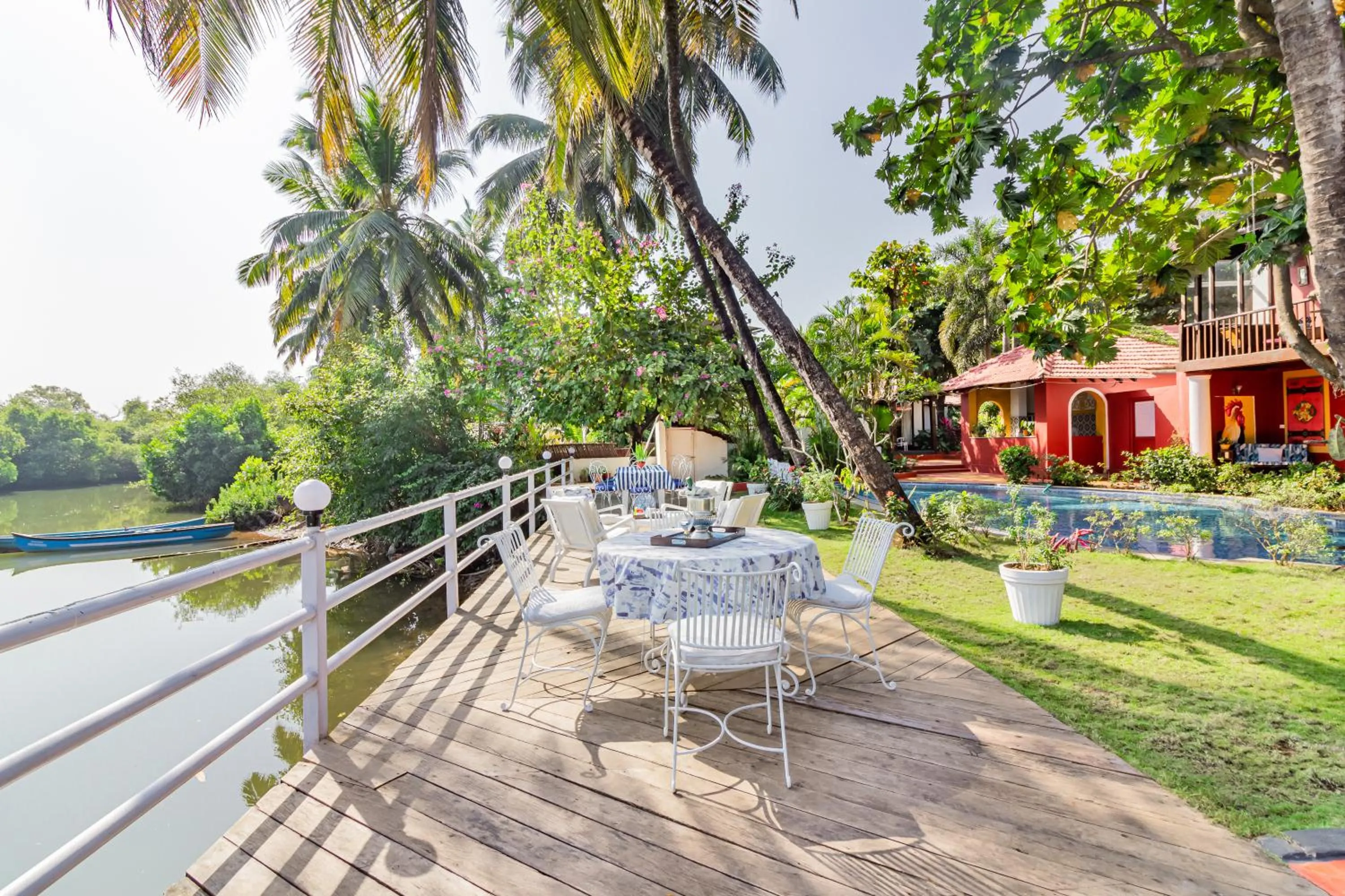 Dining area in Casa Britona
