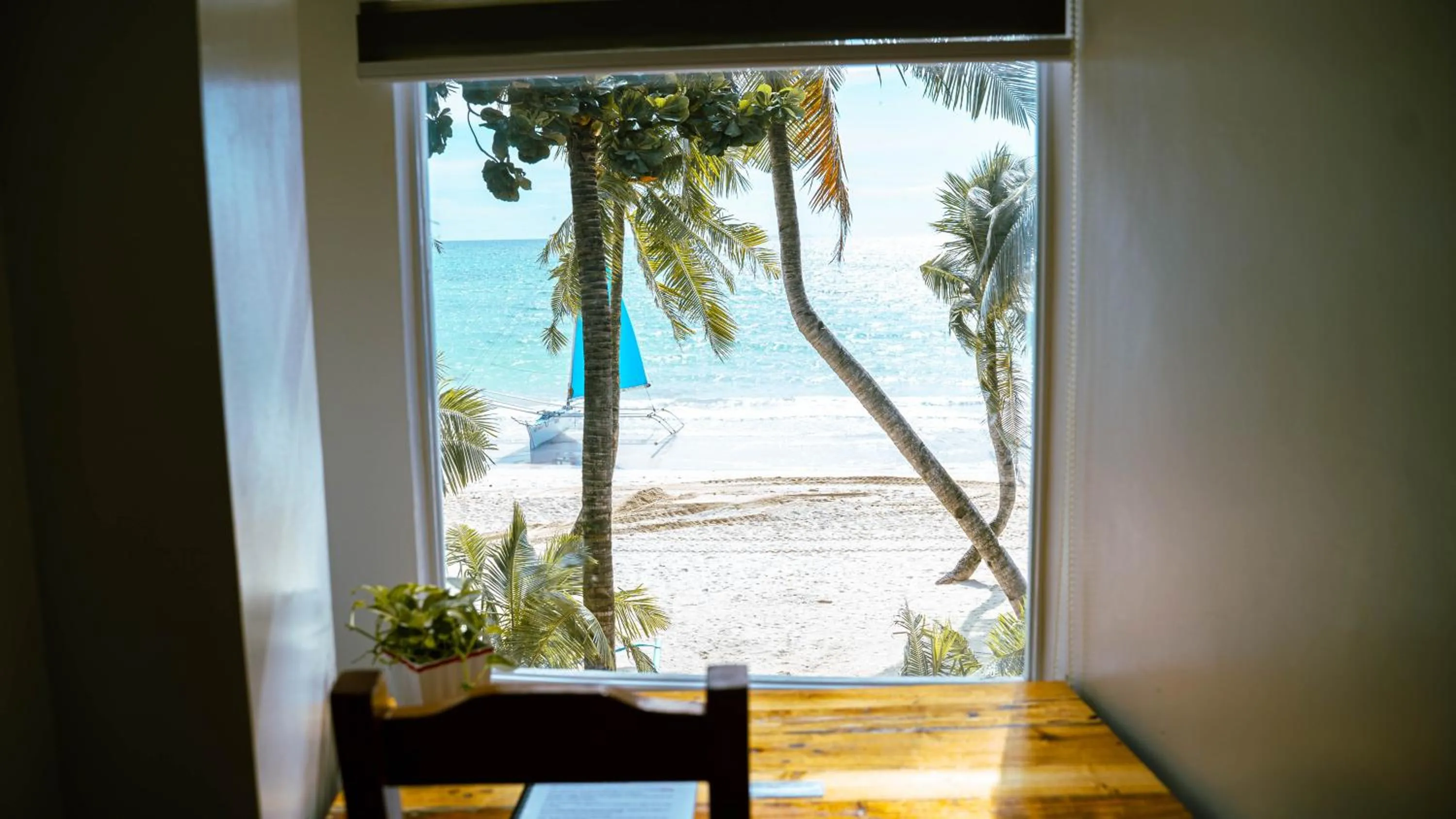 Sea view in DiveGurus Boracay Beach Resort