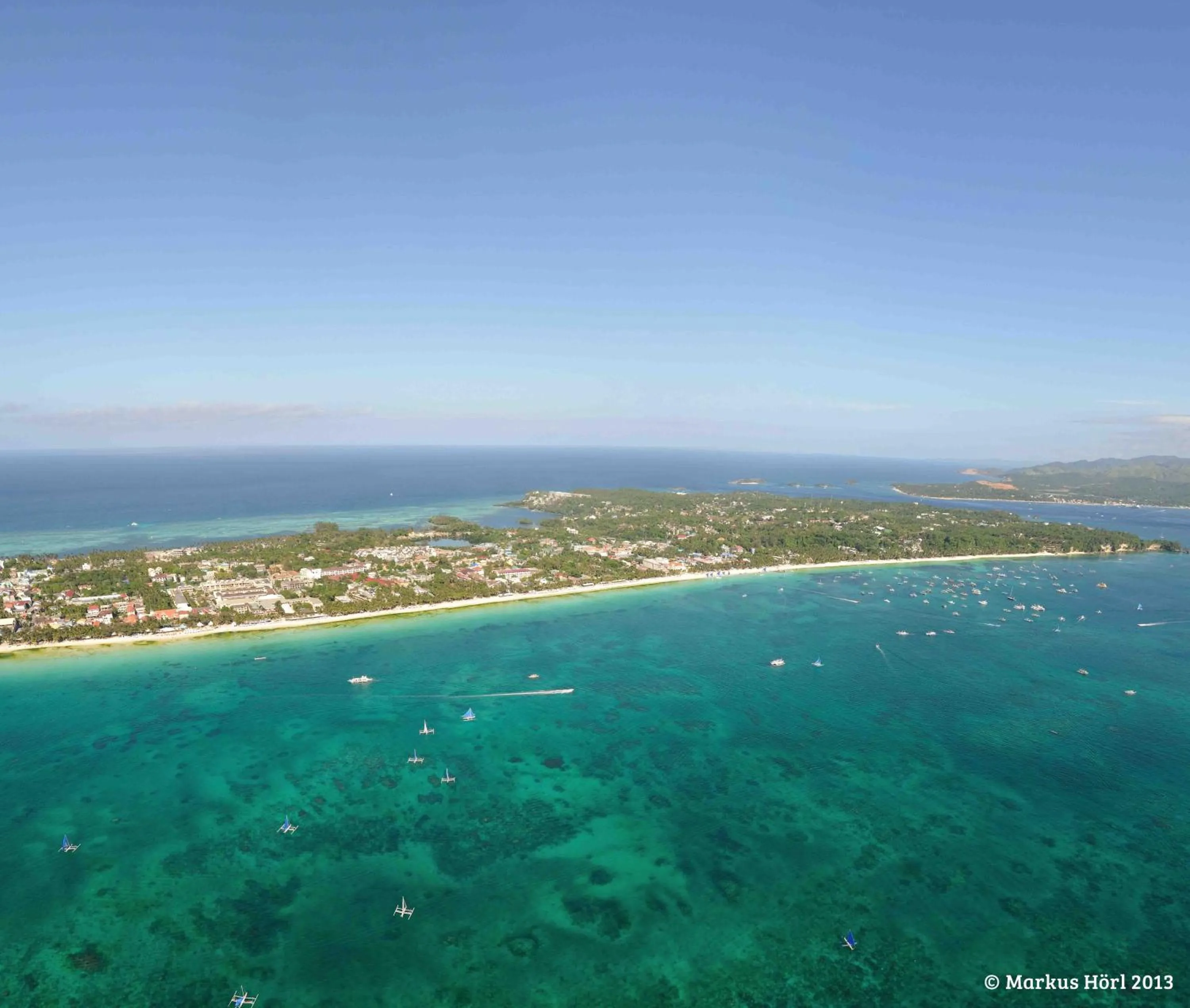 Bird's eye view in DiveGurus Boracay Beach Resort