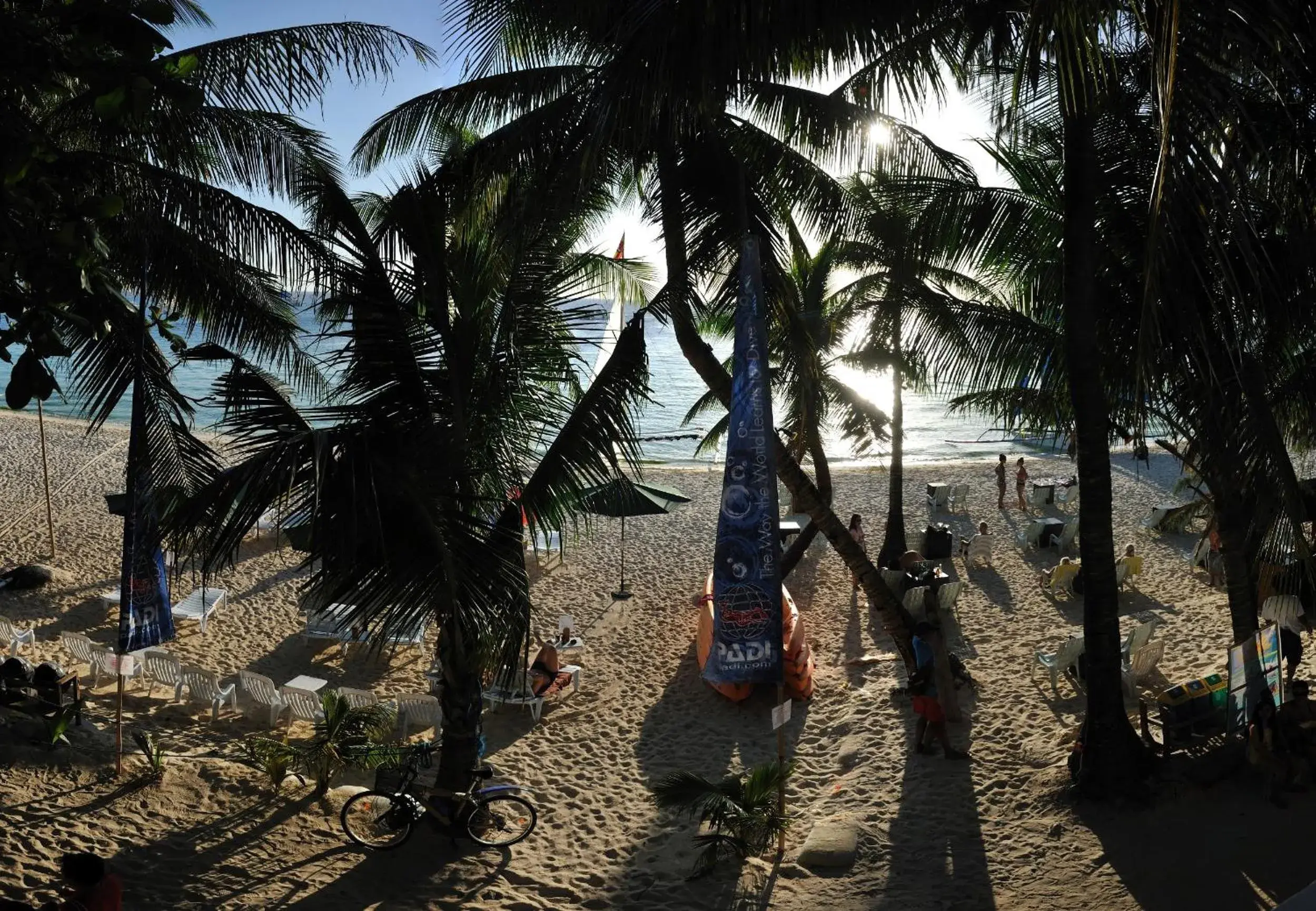 Bird's eye view in DiveGurus Boracay Beach Resort Bird's eye view in DiveGurus Boracay Beach Resort