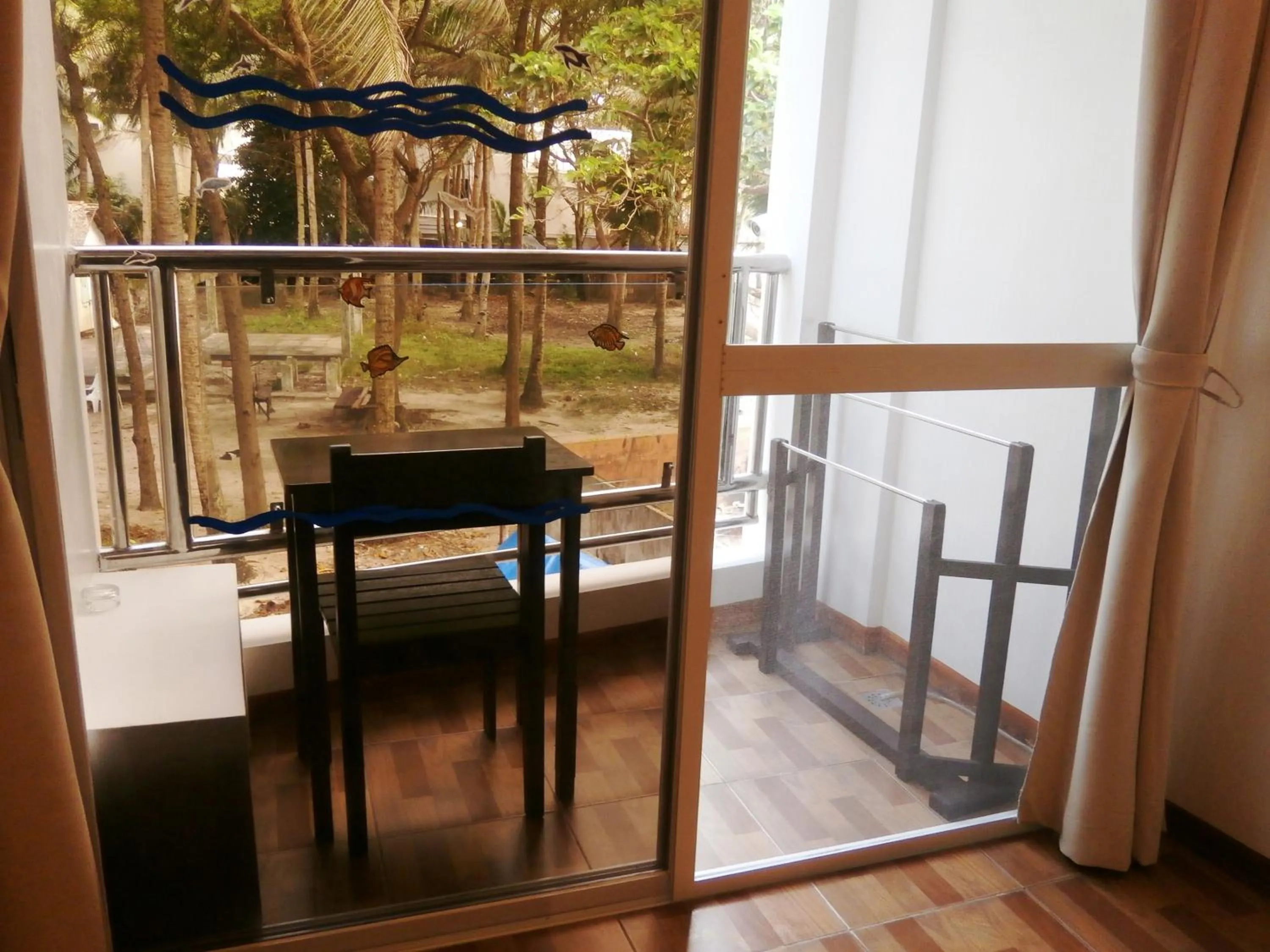 Balcony/Terrace in DiveGurus Boracay Beach Resort