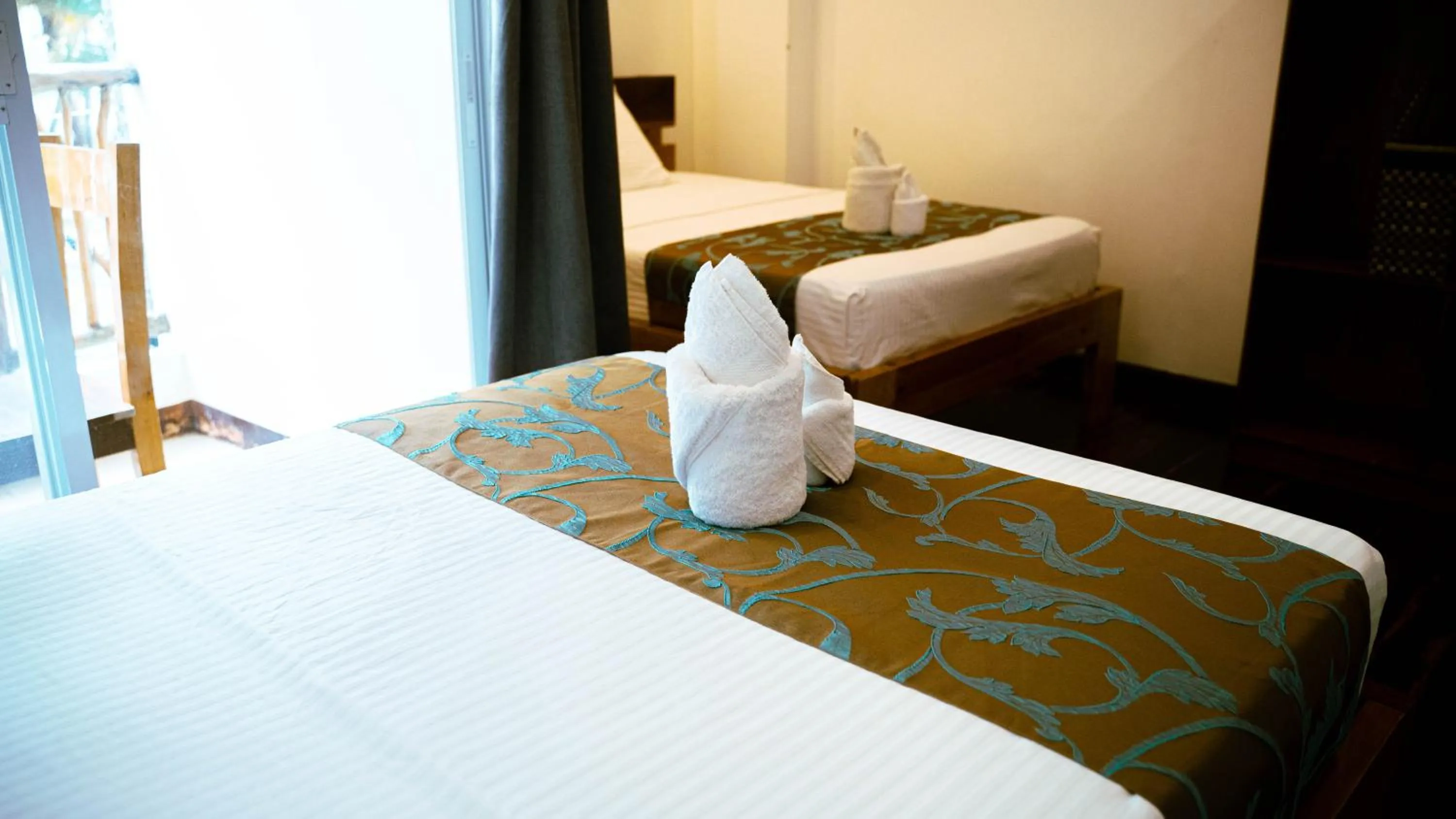 Bedroom, Bed in DiveGurus Boracay Beach Resort