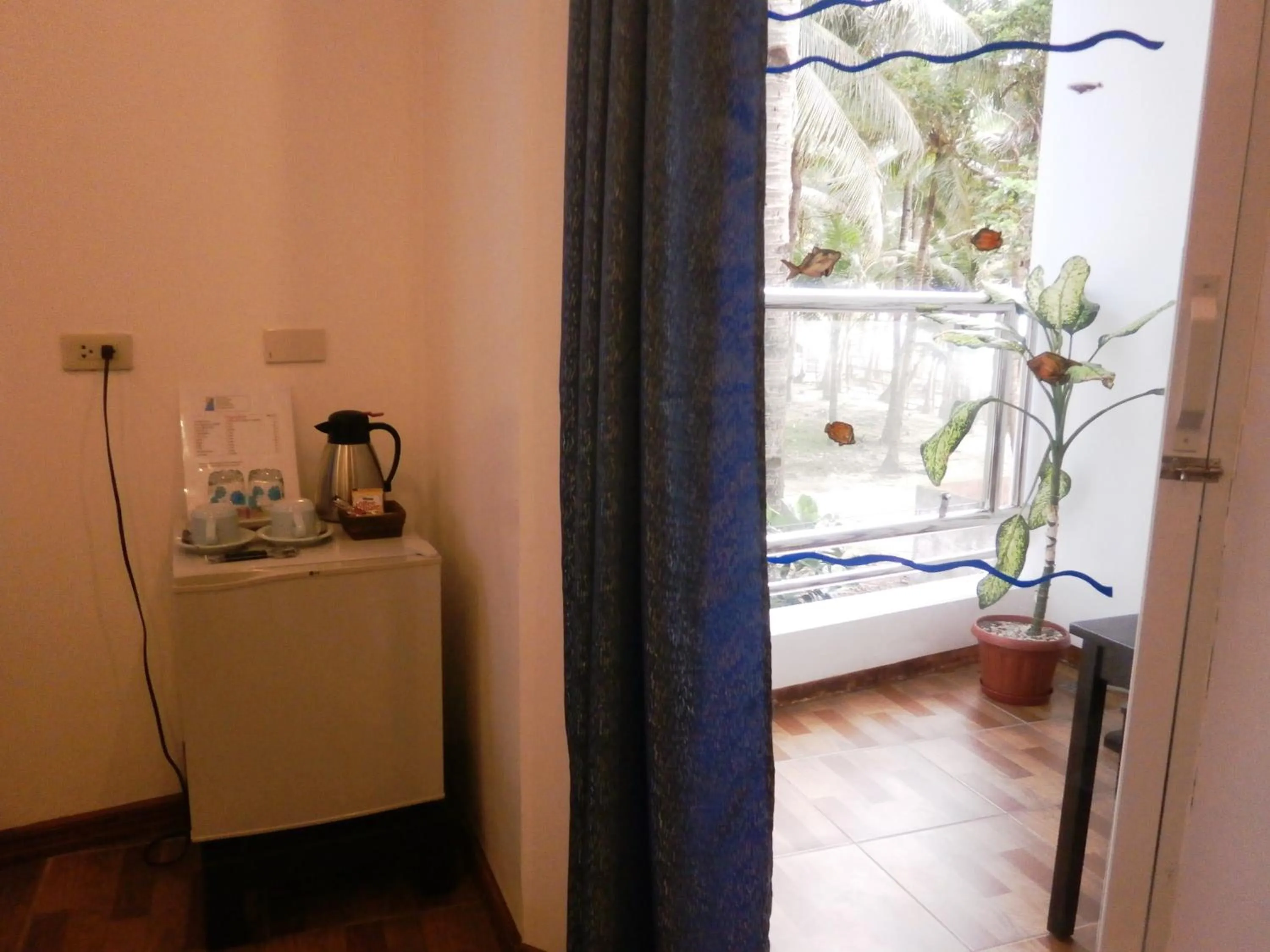 Decorative detail in DiveGurus Boracay Beach Resort