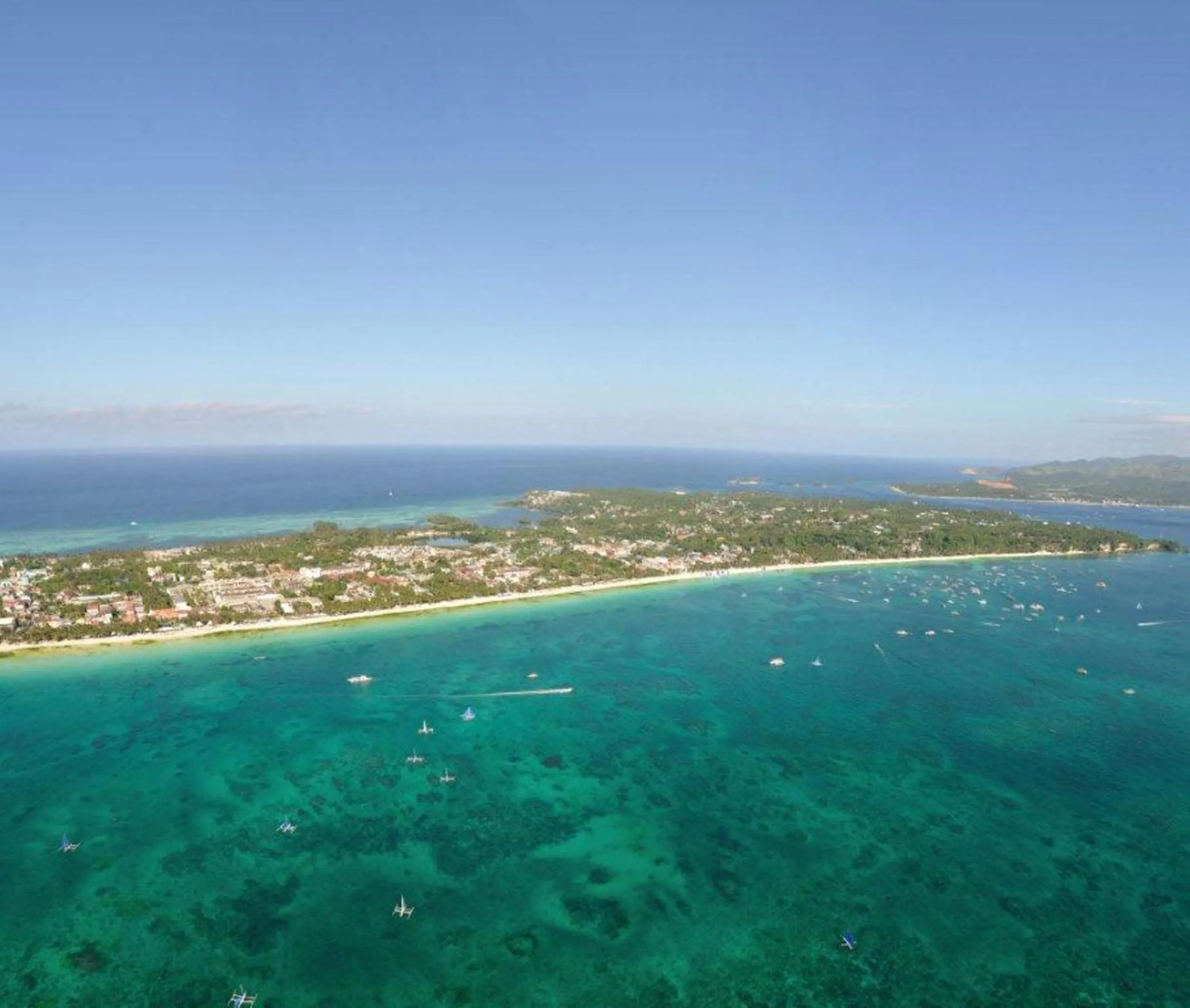 Bird's eye view in DiveGurus Boracay Beach Resort