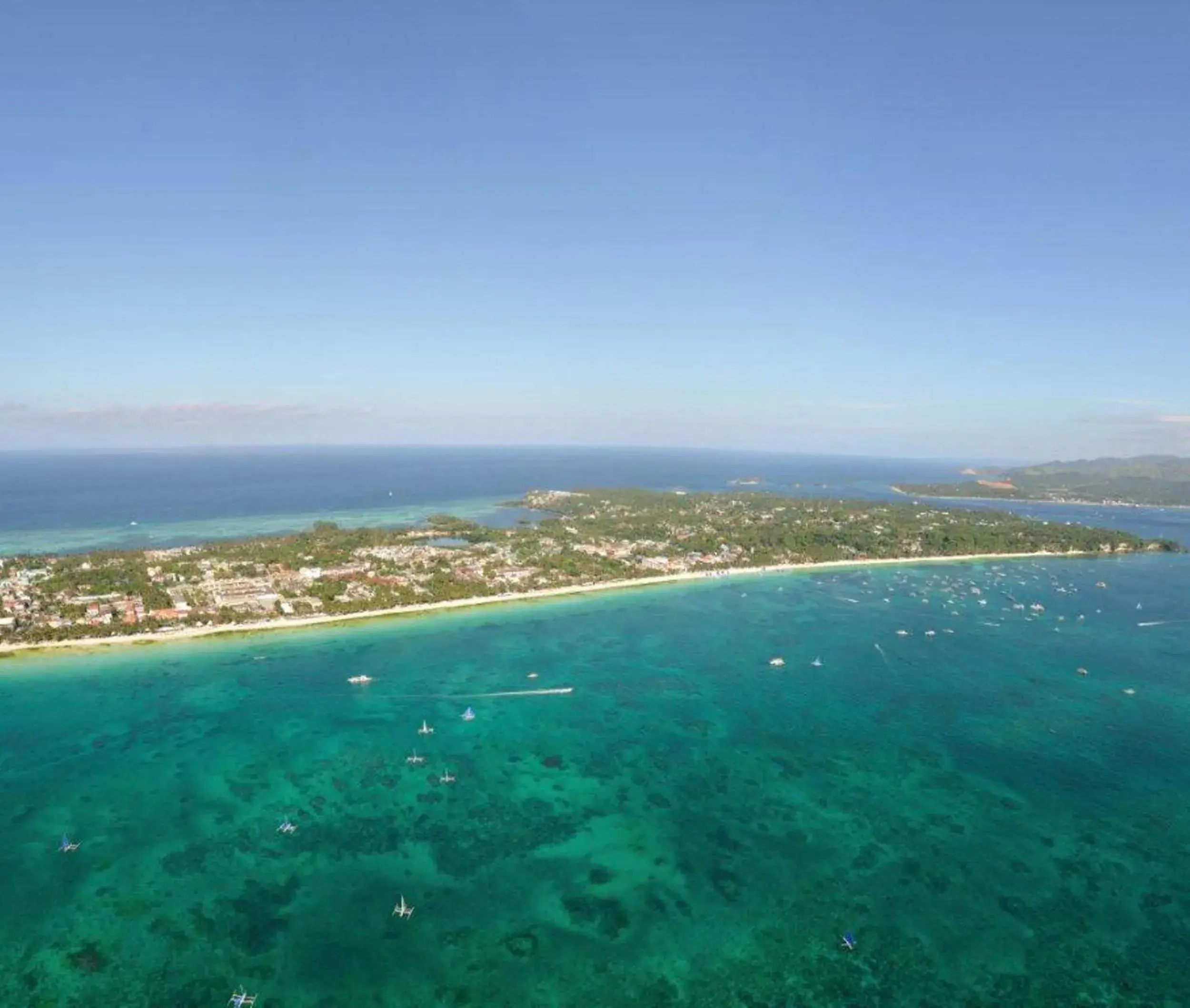 Bird's eye view in DiveGurus Boracay Beach Resort Bird's eye view in DiveGurus Boracay Beach Resort