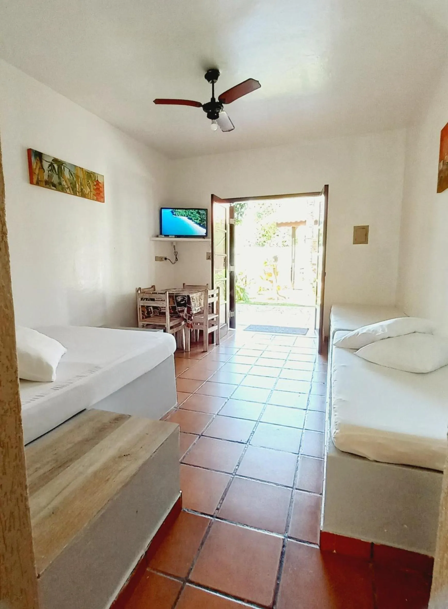 Photo of the whole room, Bed in Chalé da Ju