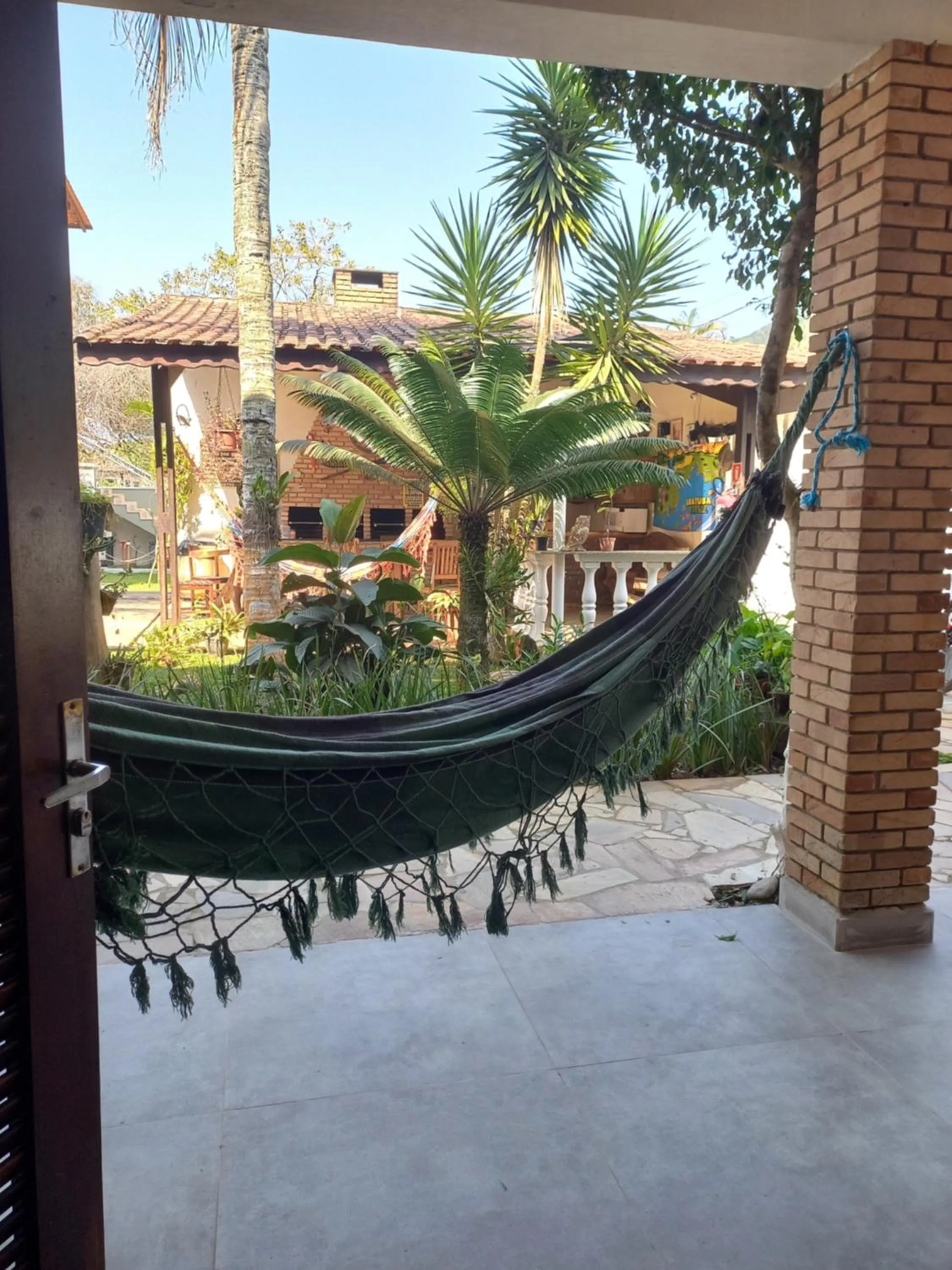 Patio in Chalé da Ju