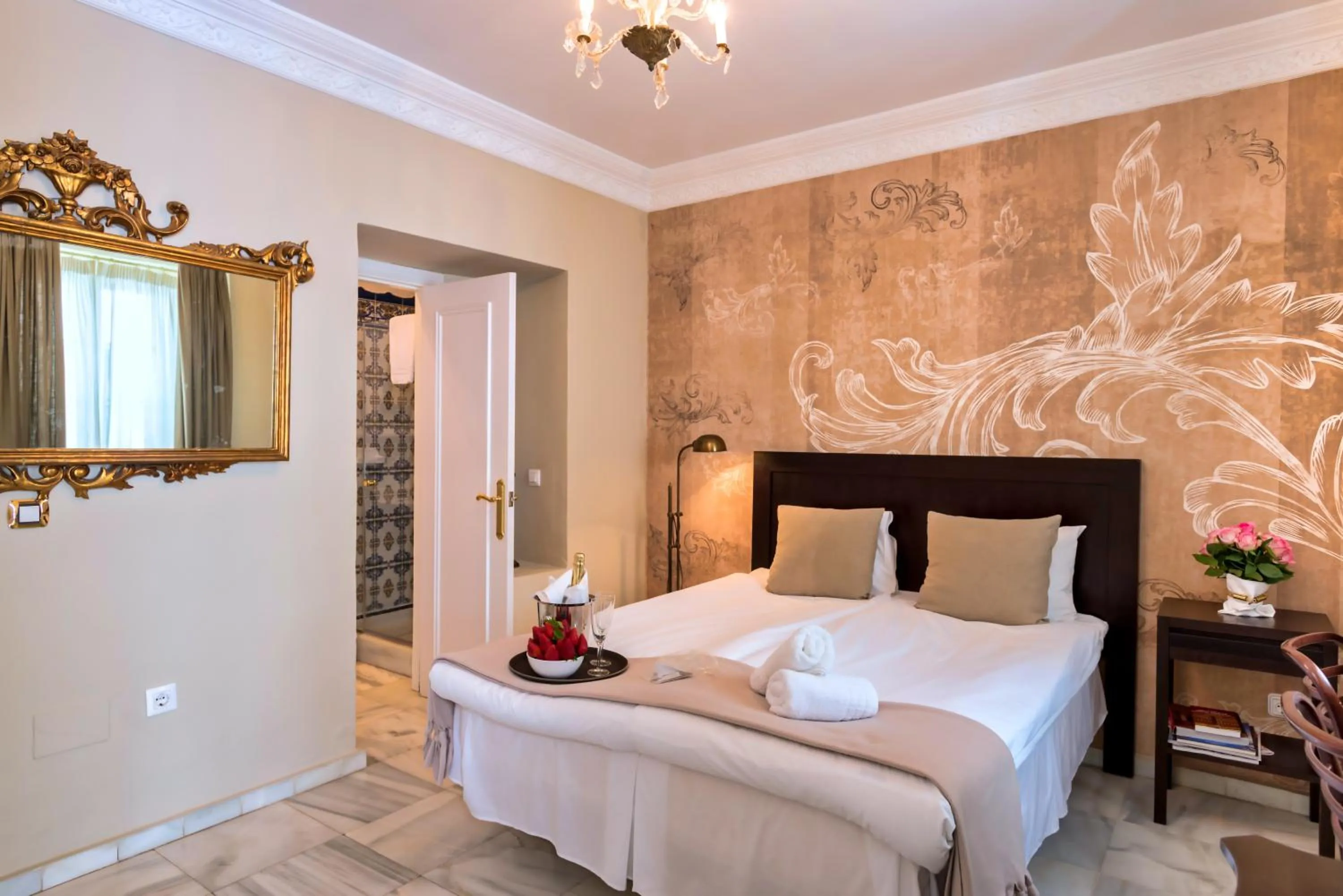 Decorative detail, Bed in The Town House