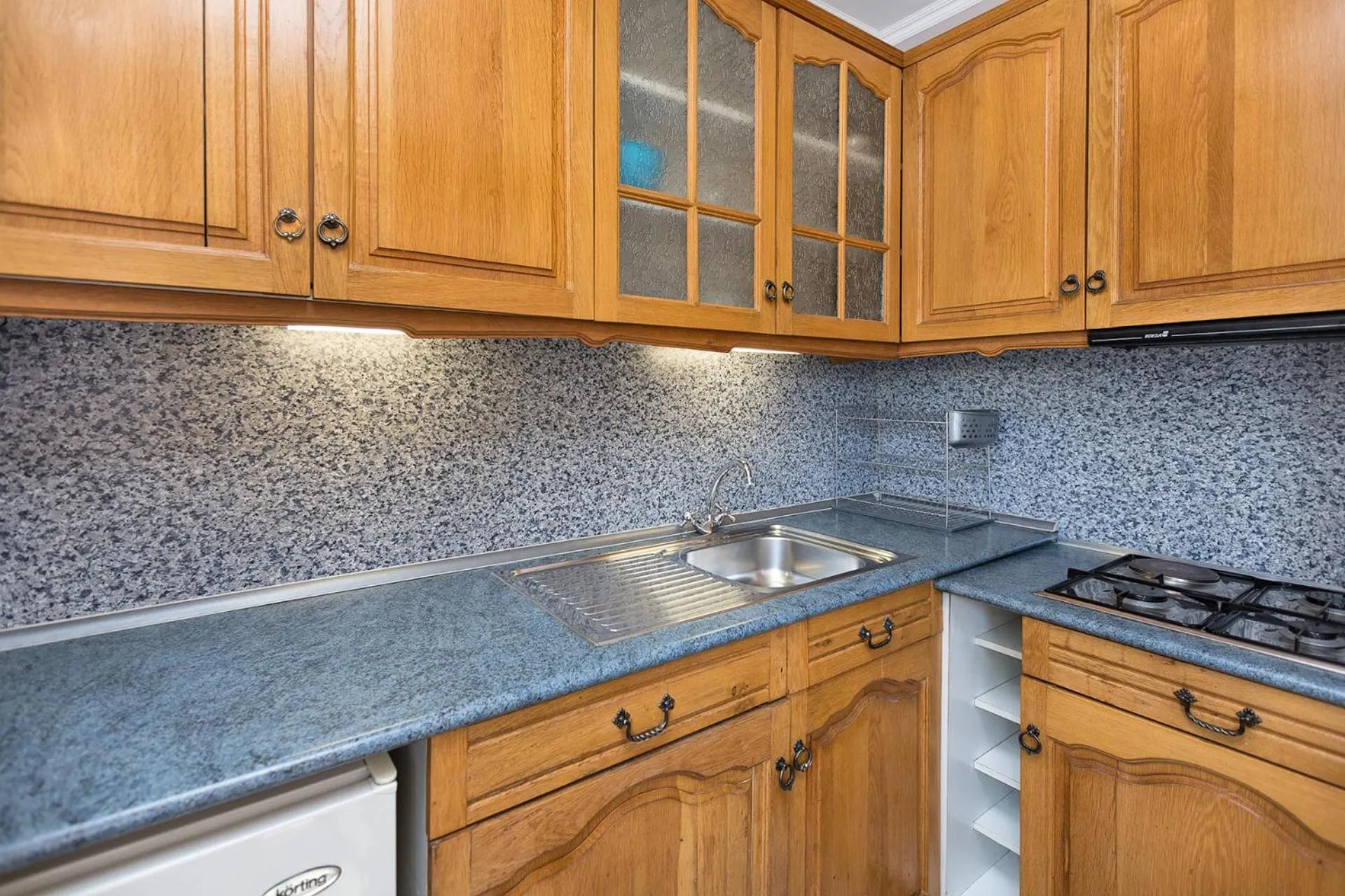 Kitchen or kitchenette in Family Hotel Argo
