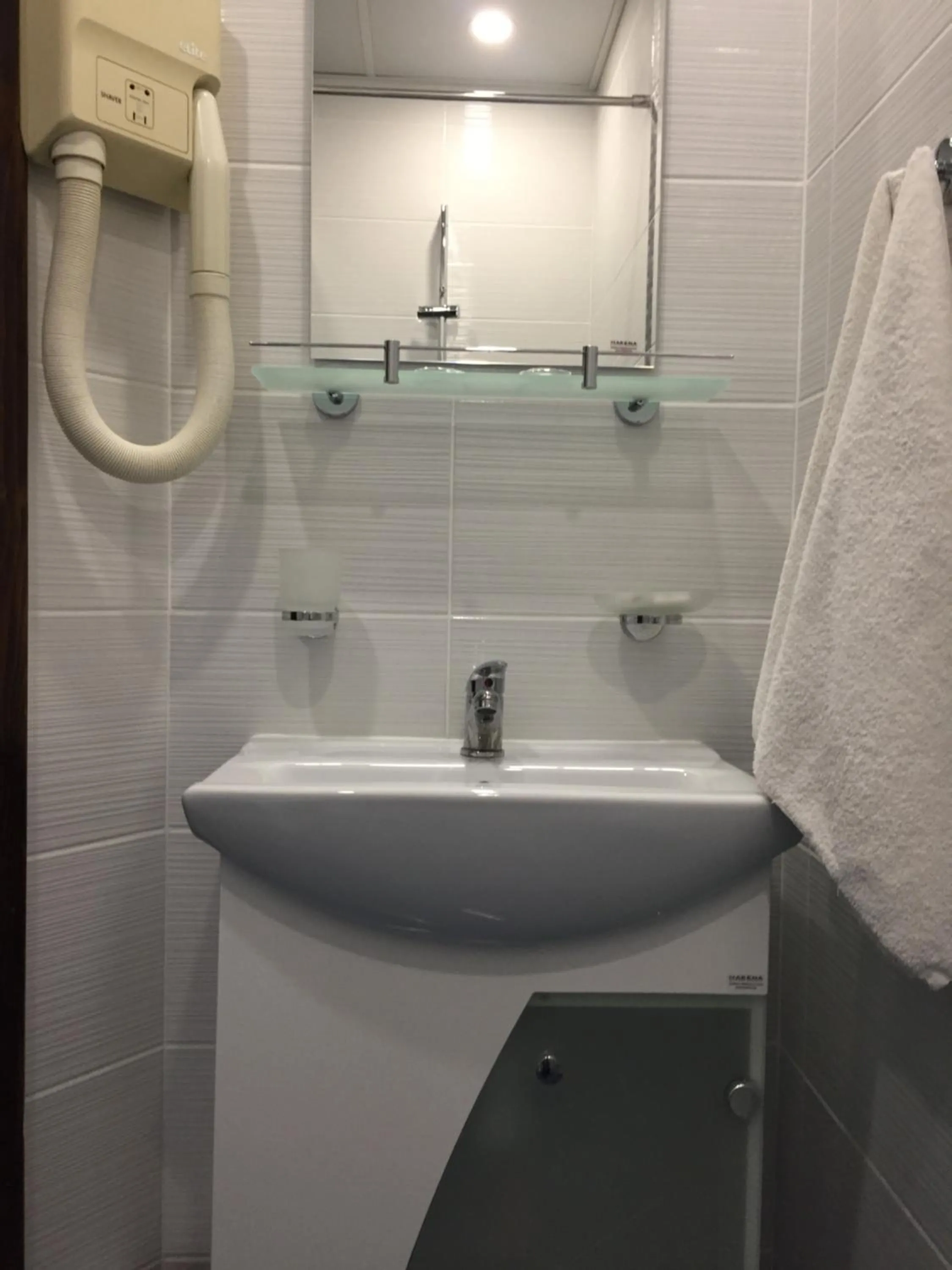 Toilet in Family Hotel Argo