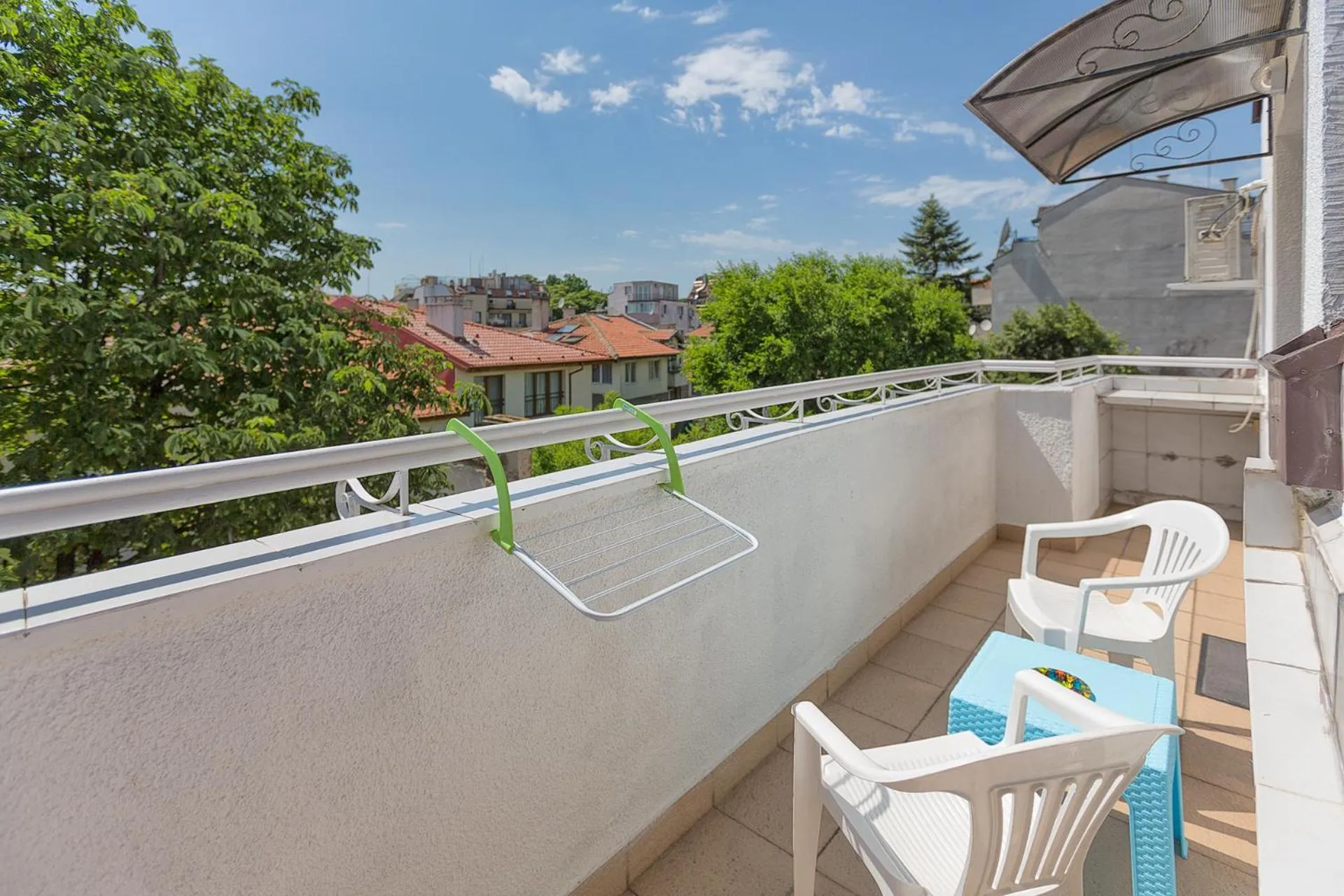 Patio in Family Hotel Argo